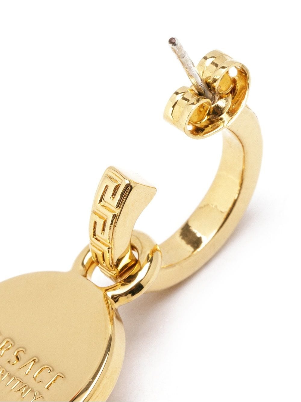Greca and Medusa drop earrings - 4