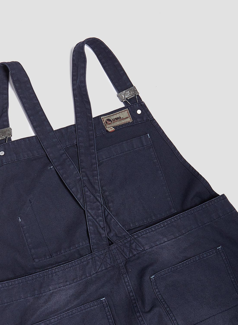 Lybro Dungaree Canvas in Black Navy 6