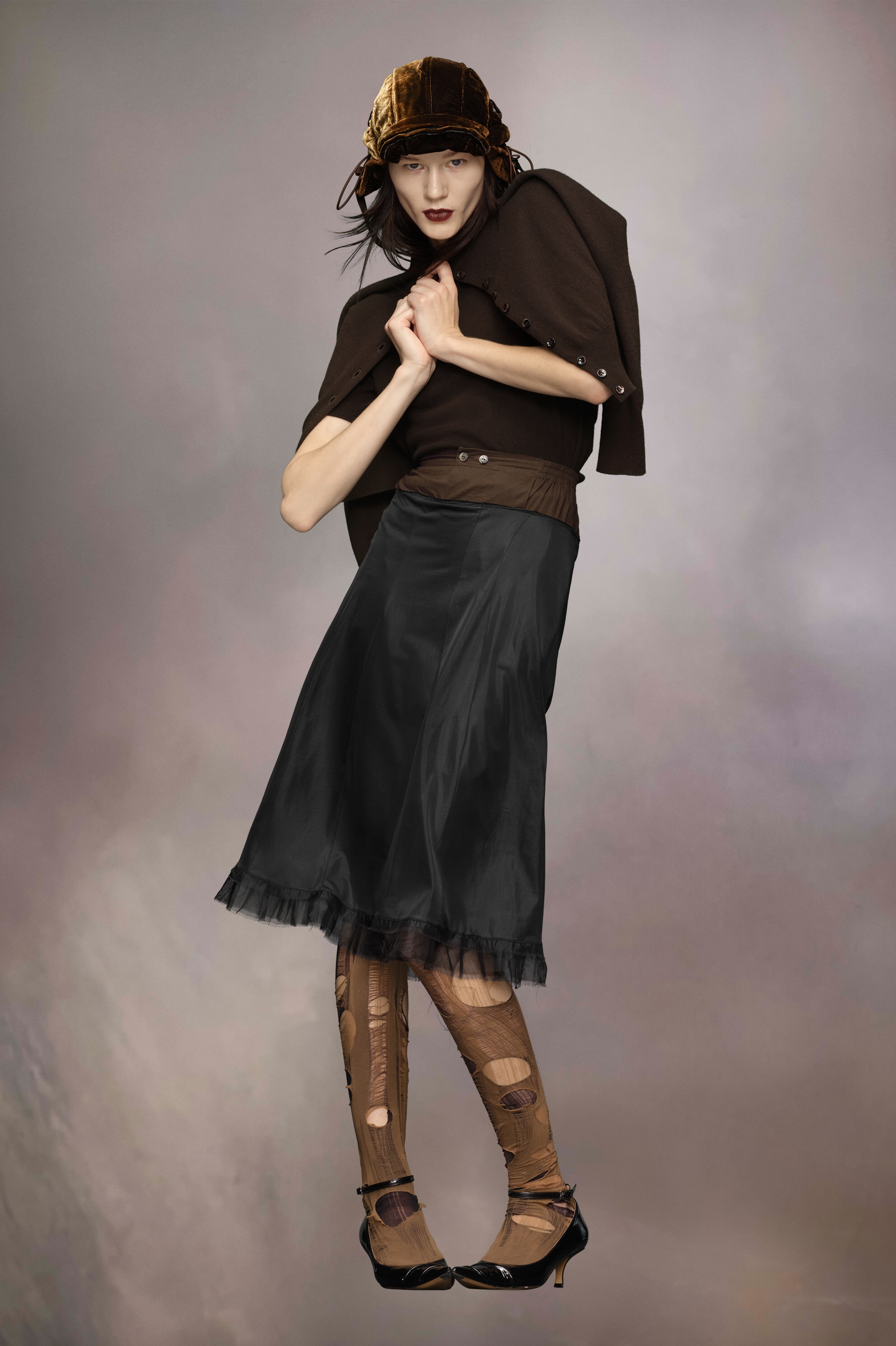 Maison Margiela Anonymity of the lining skirt | REVERSIBLE