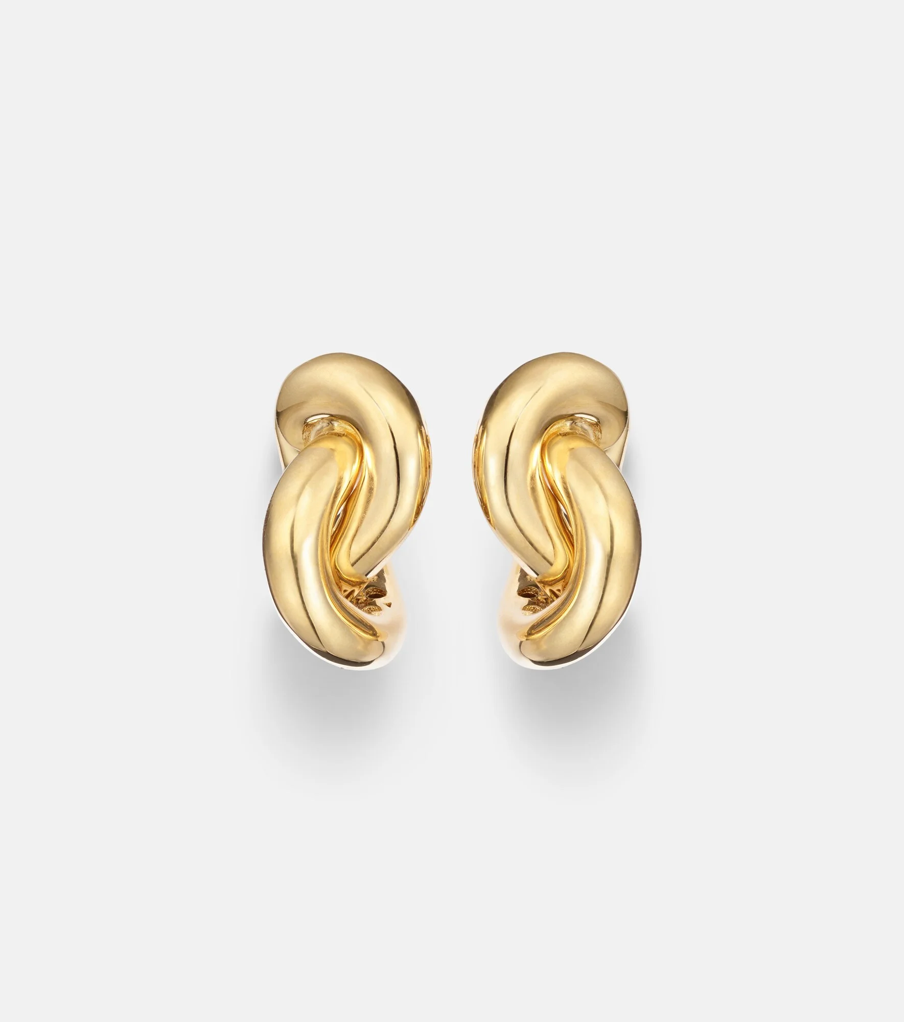 Legacy Knot Small 18kt gold earrings - 1