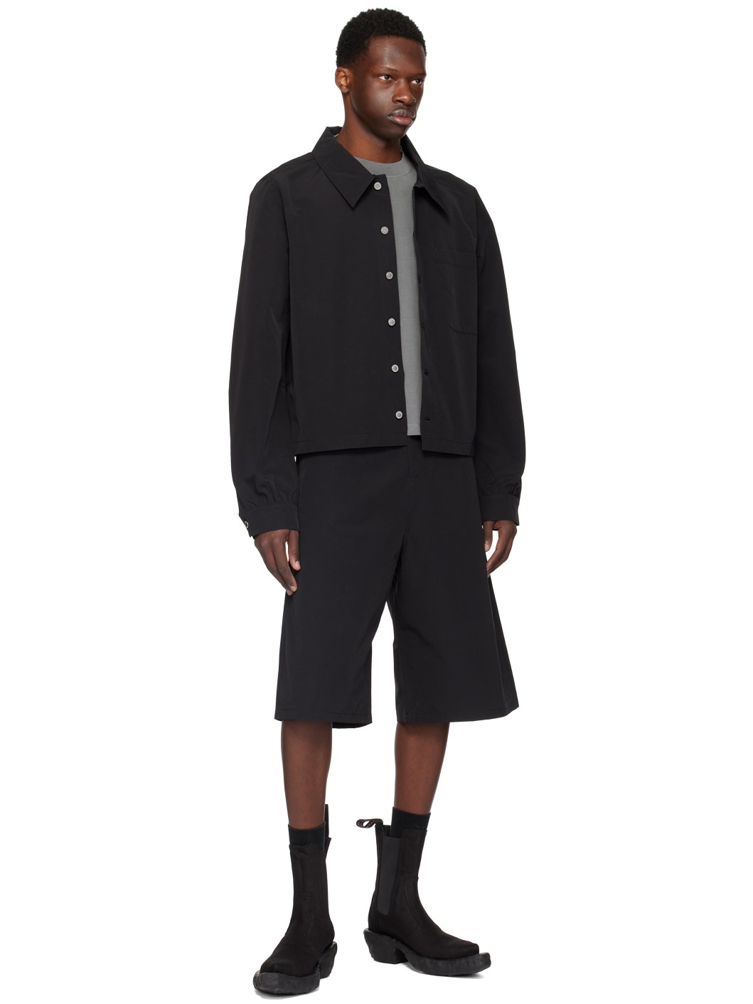 Black Tech Shorts - 4