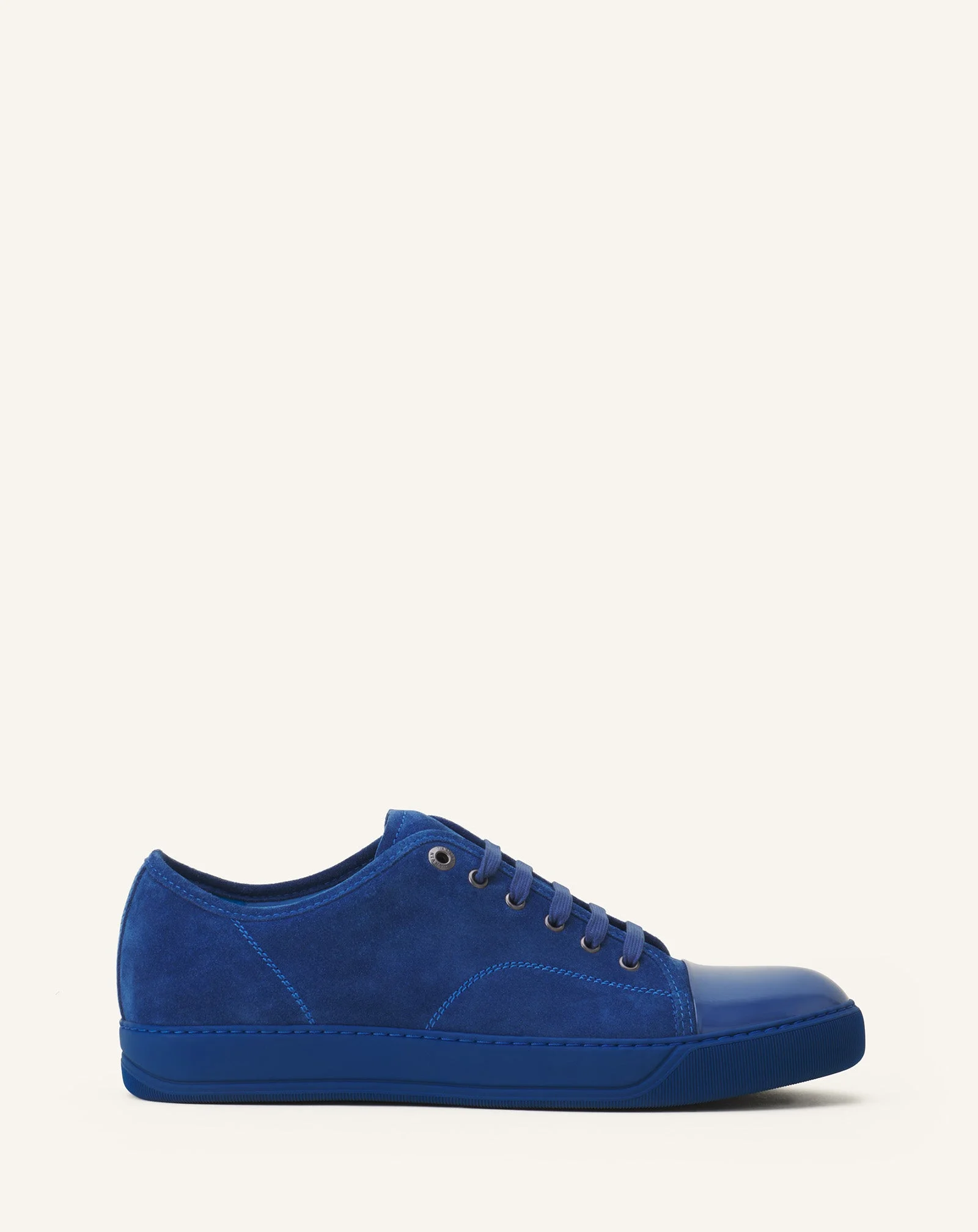 DBB1 PATENT LEATHER AND SUEDE SNEAKERS - 1