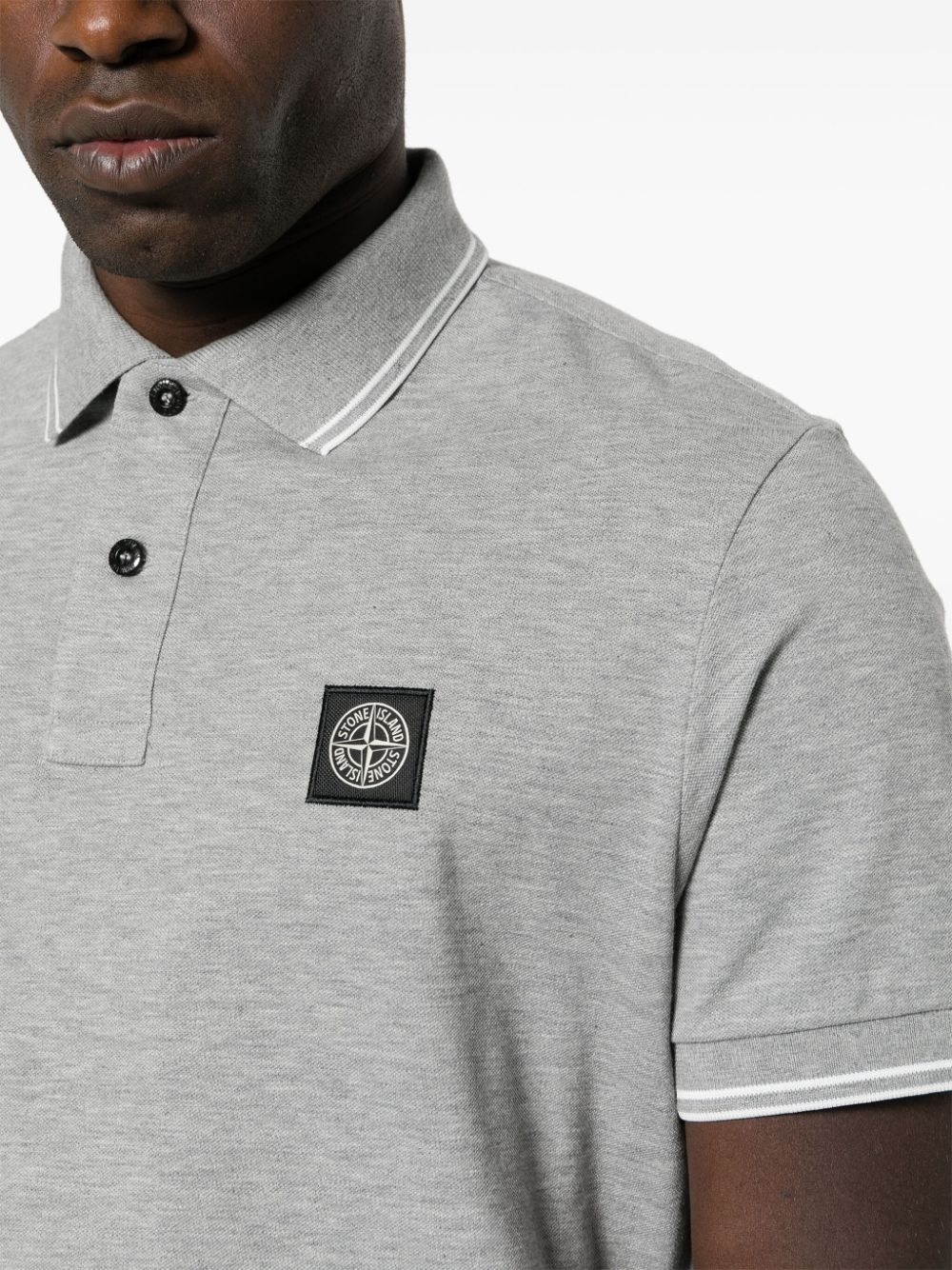 piqué cotton polo shirt - 5