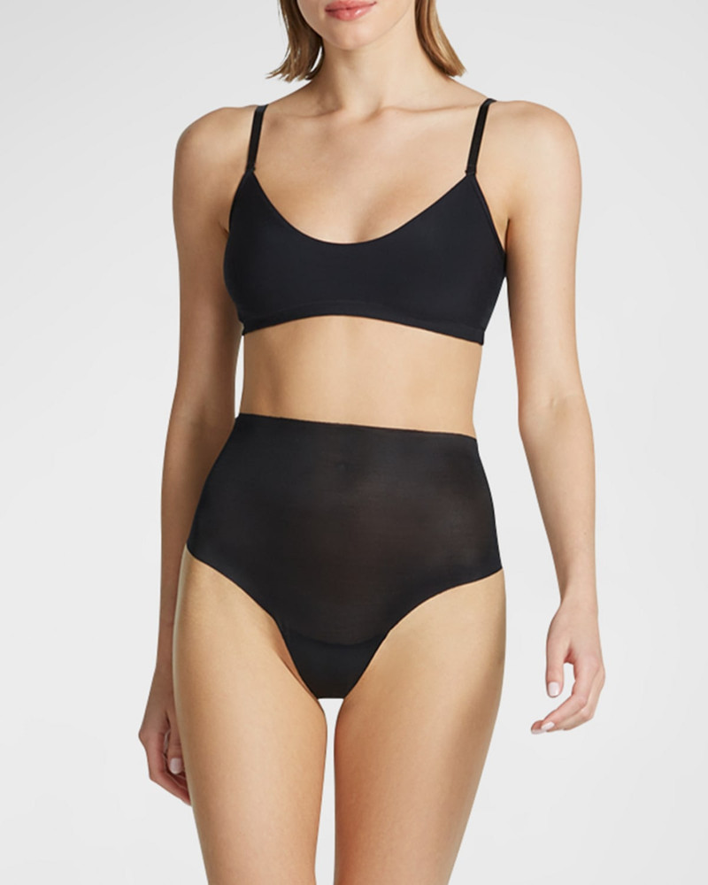 commando Featherlight Control High-Rise Smoothing Thong outlook