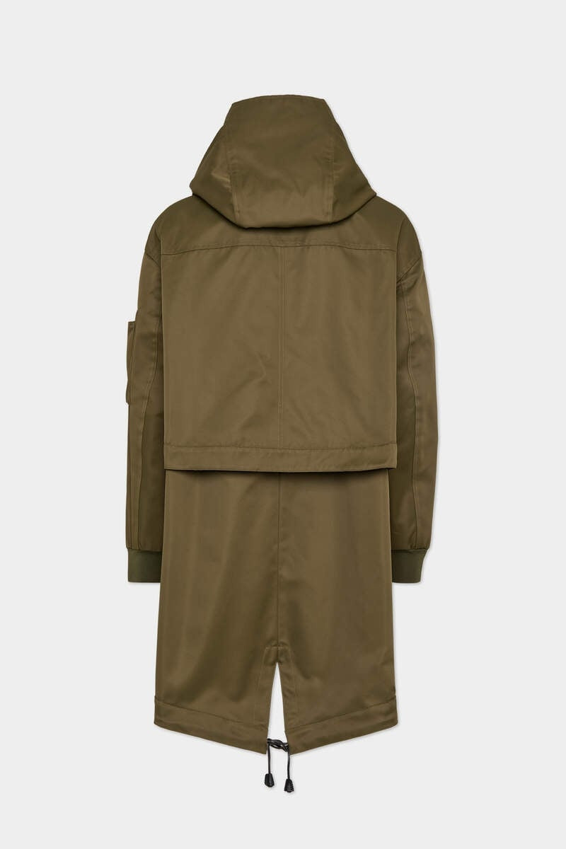 DSQUARED2 D2 LAYERED PARKA outlook