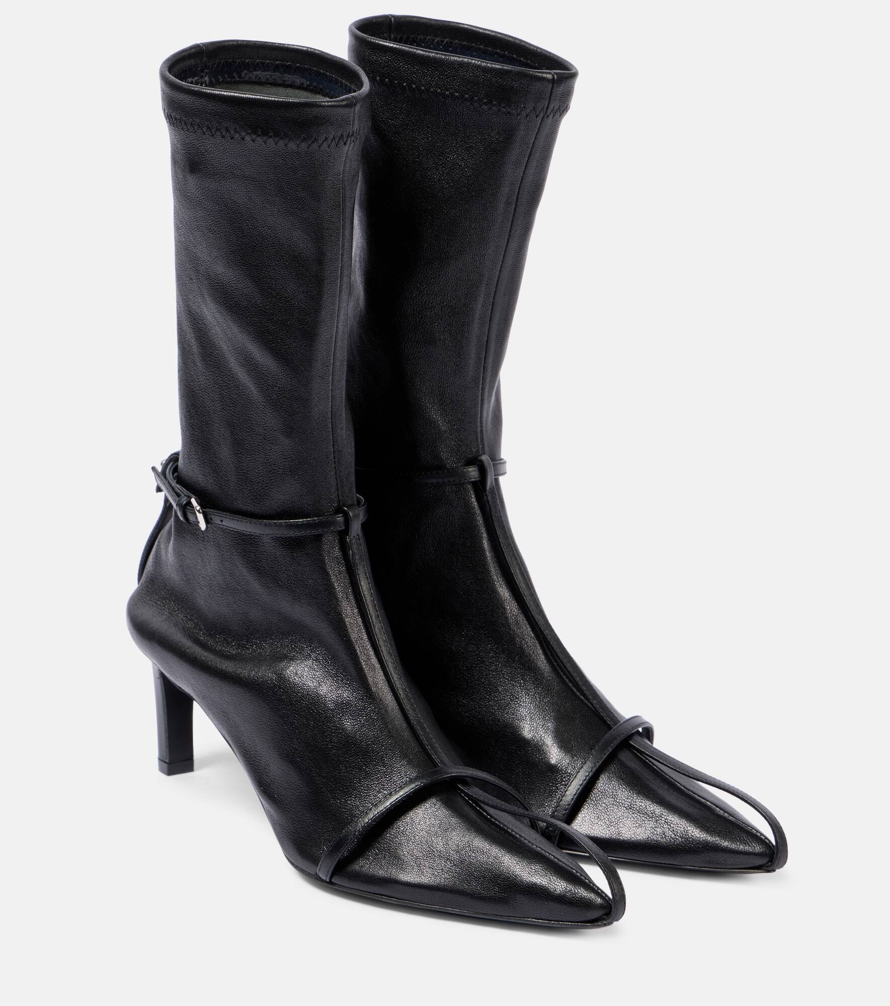 Leather ankle boots - 1