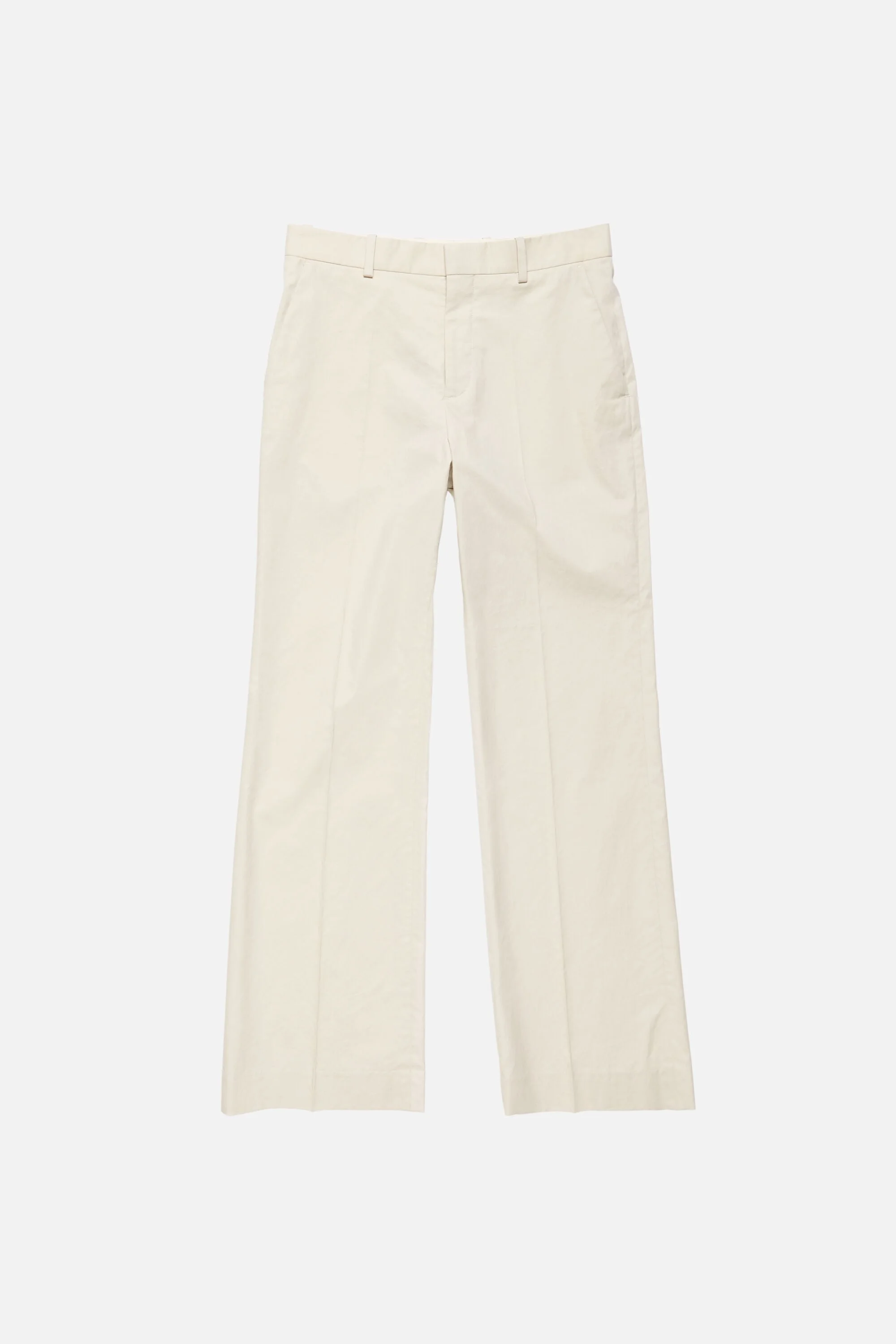 Washed tailored trousers - Light beige - 1