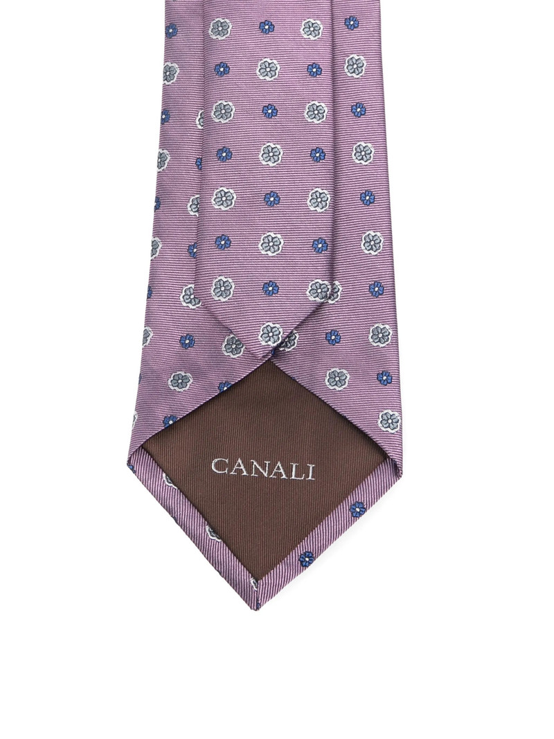 Canali Canali Floral Tie outlook