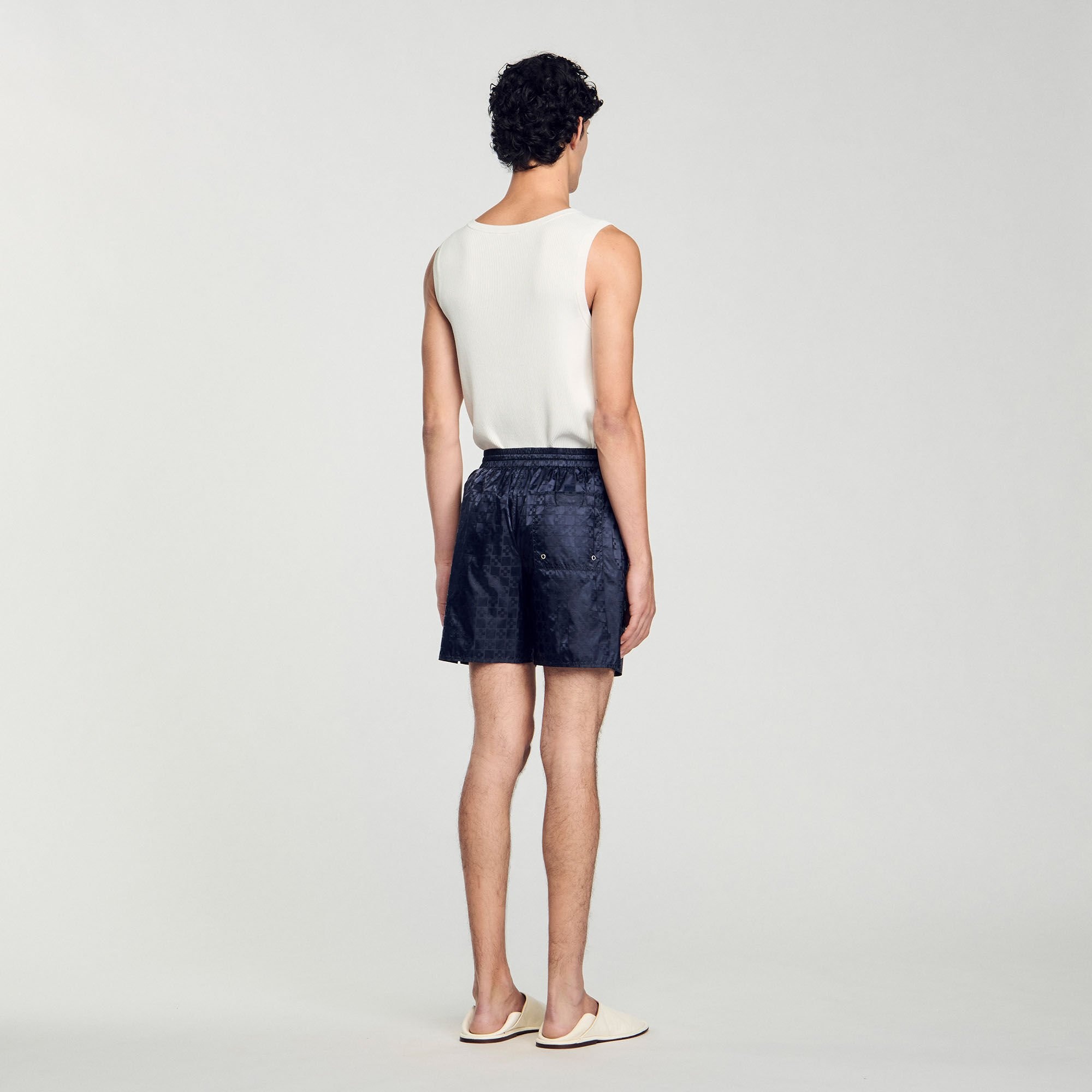 SQUARE CROSS SWIM SHORTS - 5