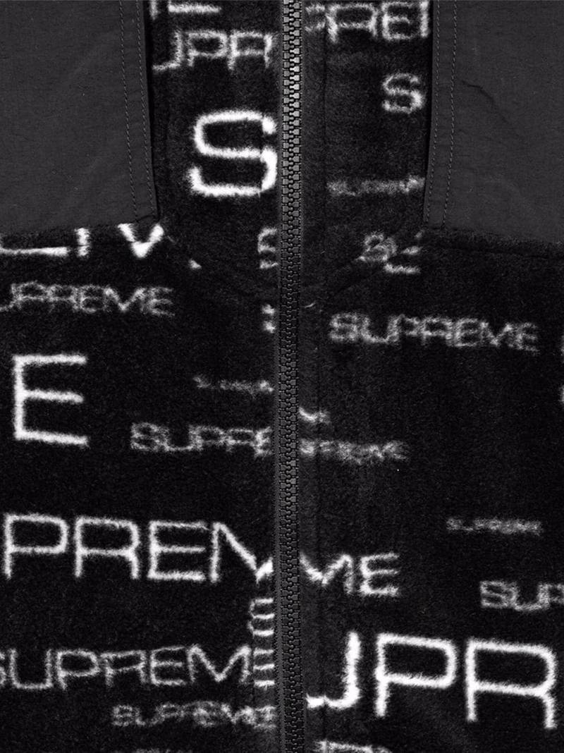 Supreme x The North Face fleece jacket outlook