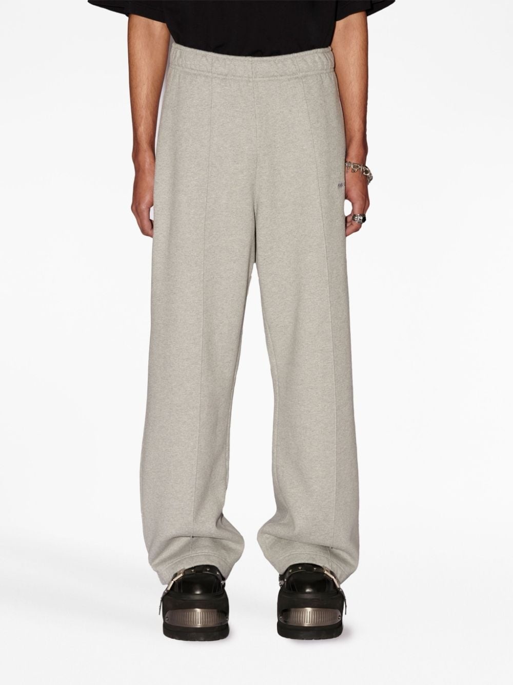 logo-embroidered track pants - 3