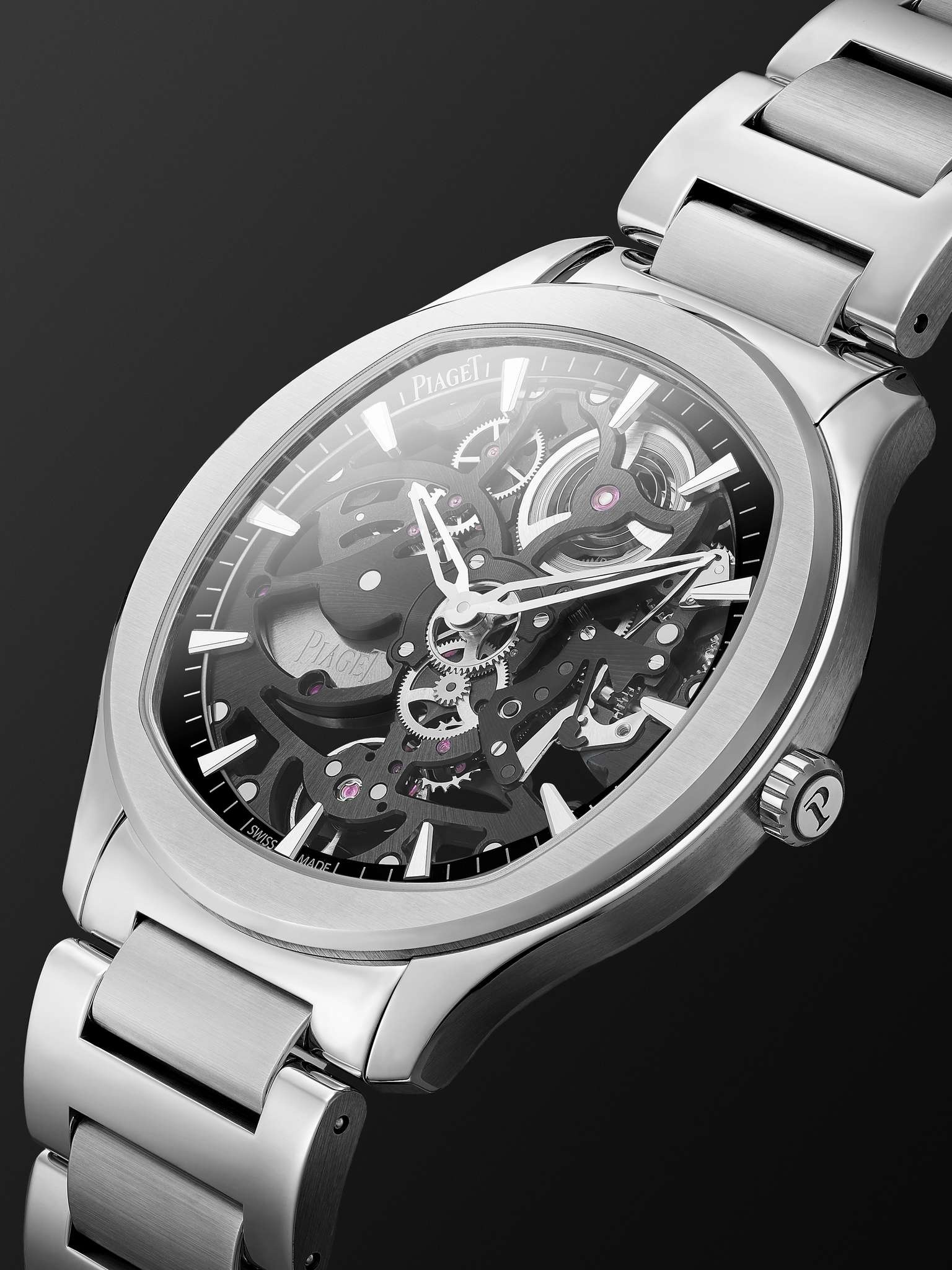 Polo Skeleton Automatic 42mm Stainless Steel Watch, Ref. No. G0A45001 - 4