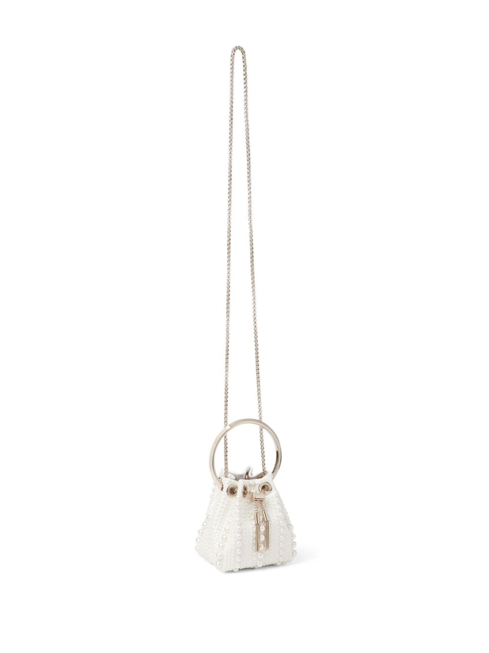 Bon Bon pearl-embellished mini bag - 7
