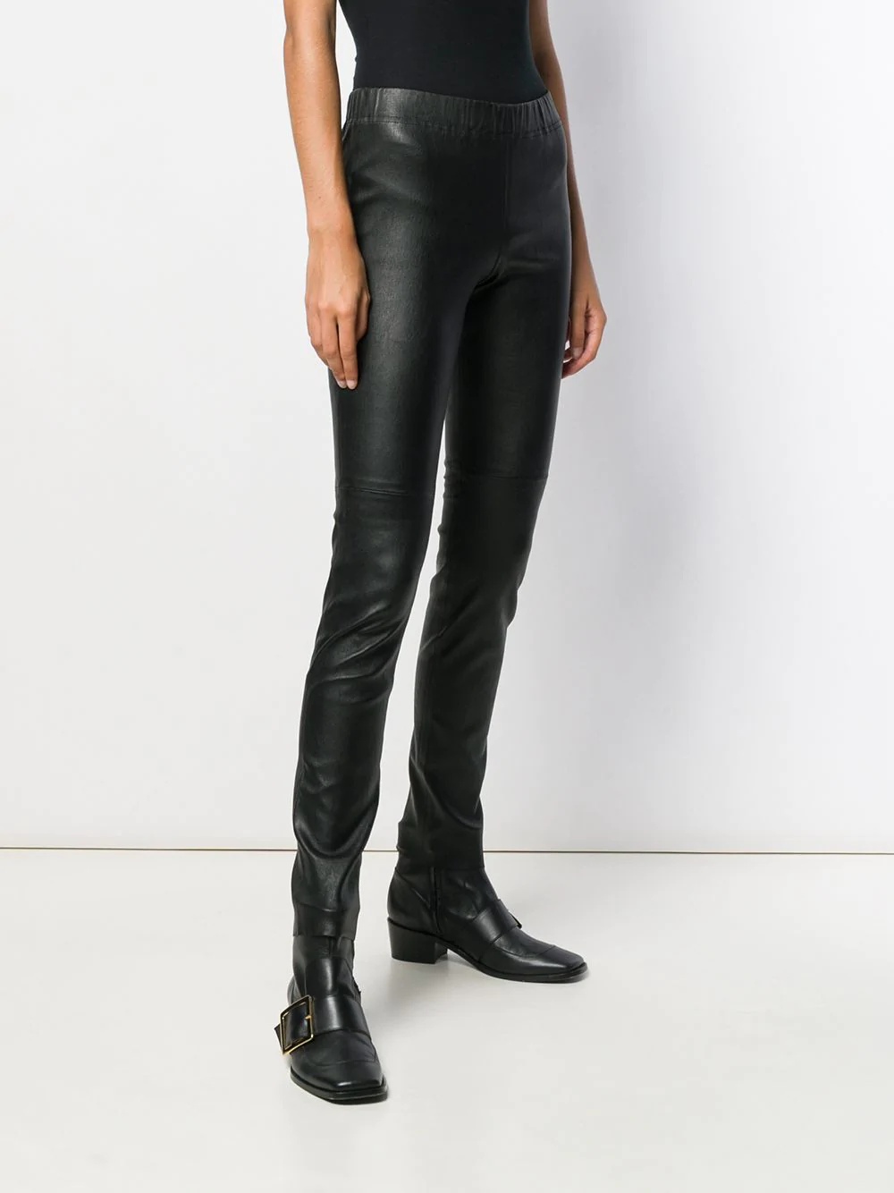 leather leggings - 3