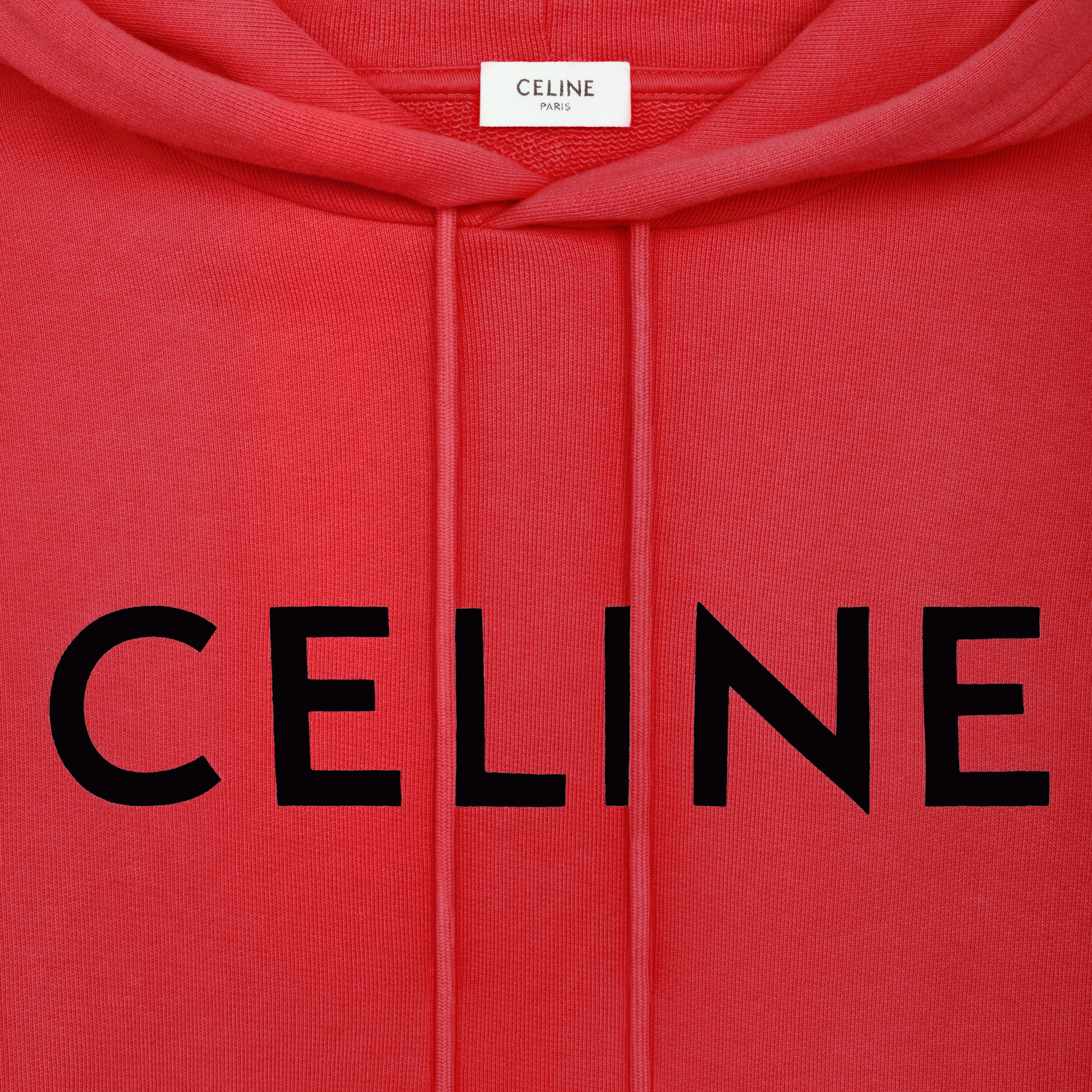 LOOSE CELINE HOODIE IN COTTON FLEECE - 3