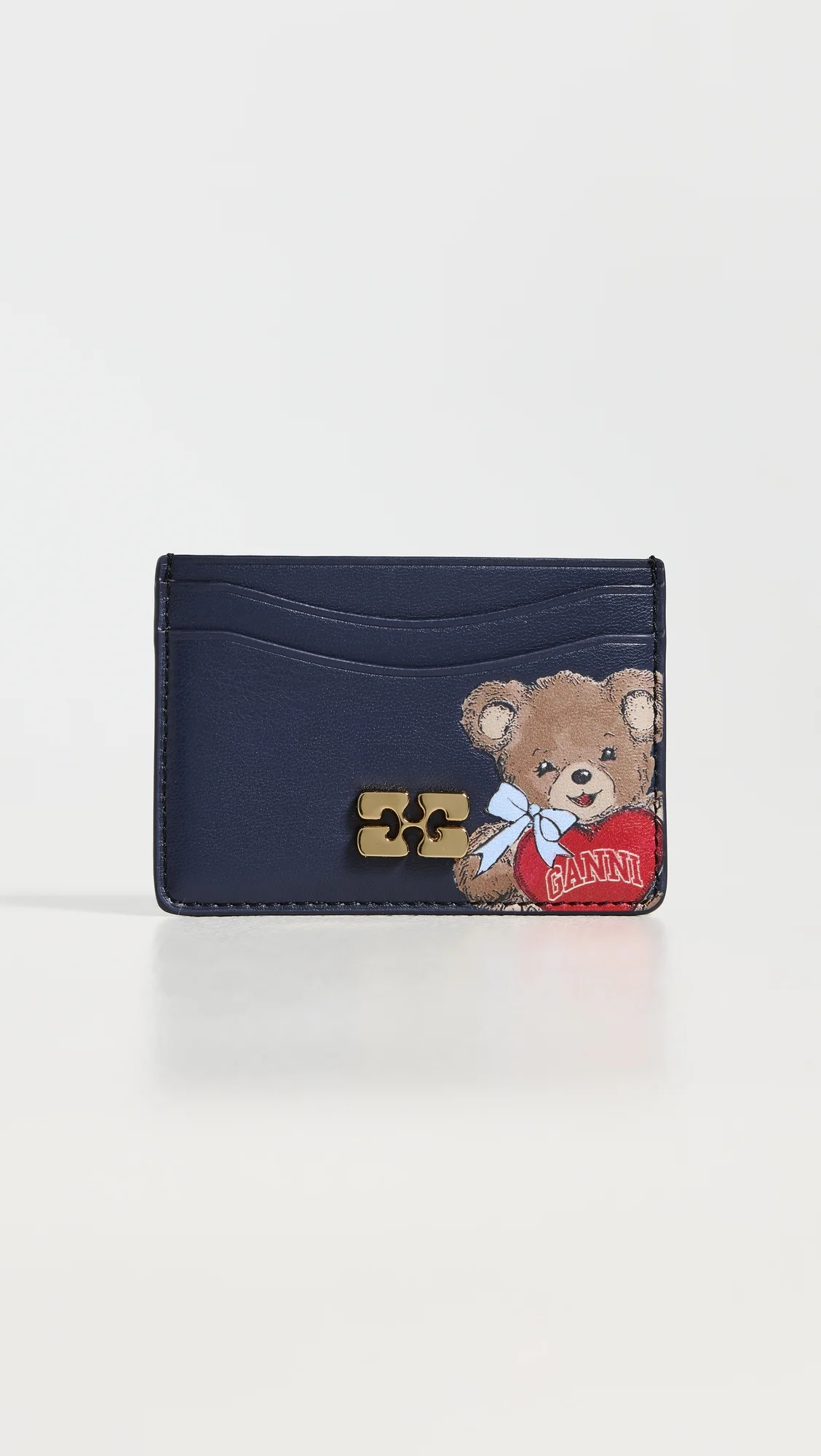 Card Holder With Flap Bear - 1