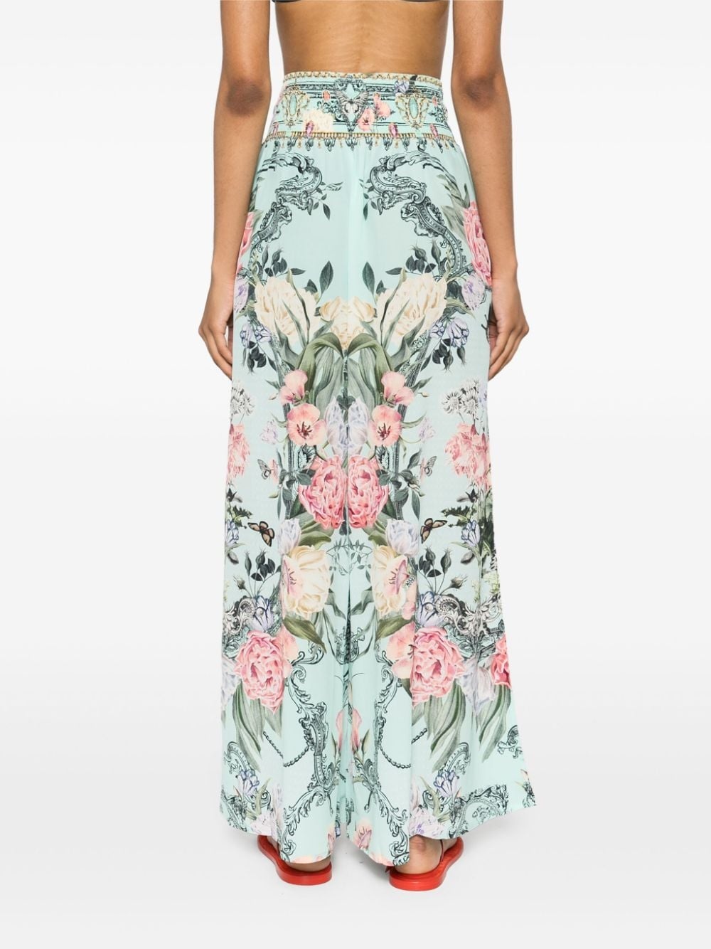 Petal Promise Land wide-leg trousers - 4