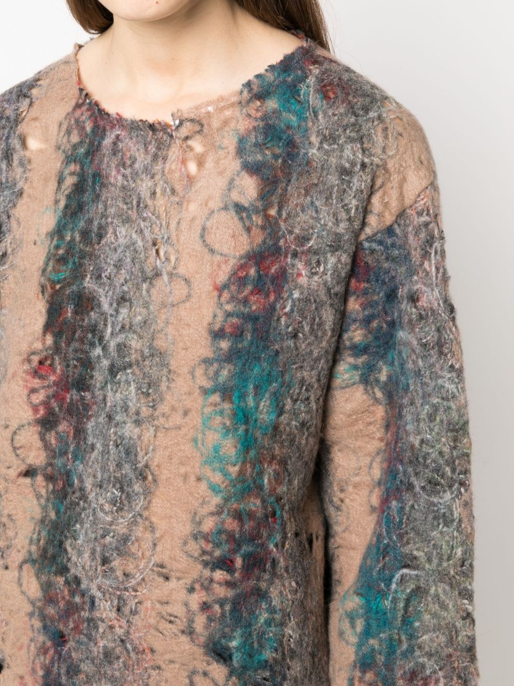 distressed-effect DOOMBOH® jumper - 5