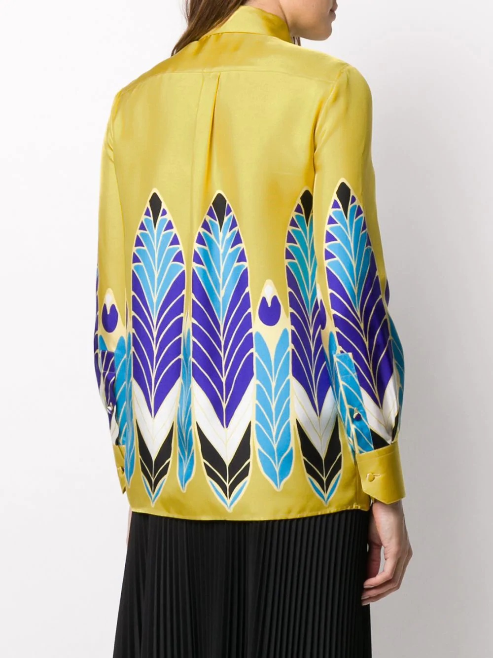 Pop Feather print shirt - 4