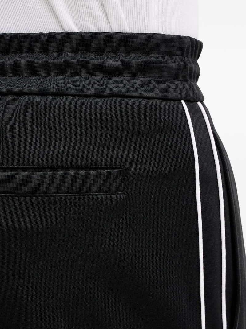 drawstring-fastening stripe-detail track pants 4