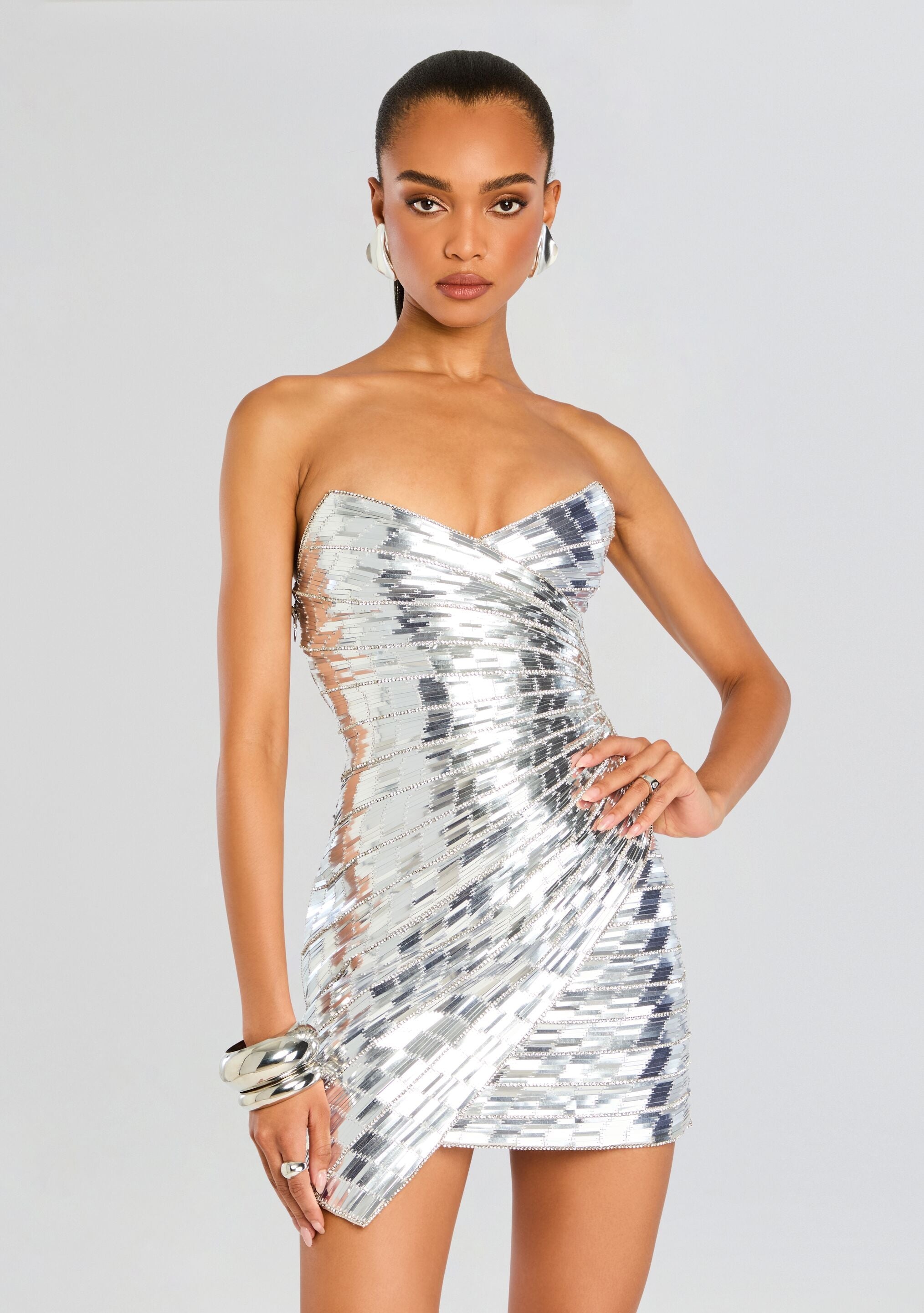 AURA EMBELLISHED DRESS - 5