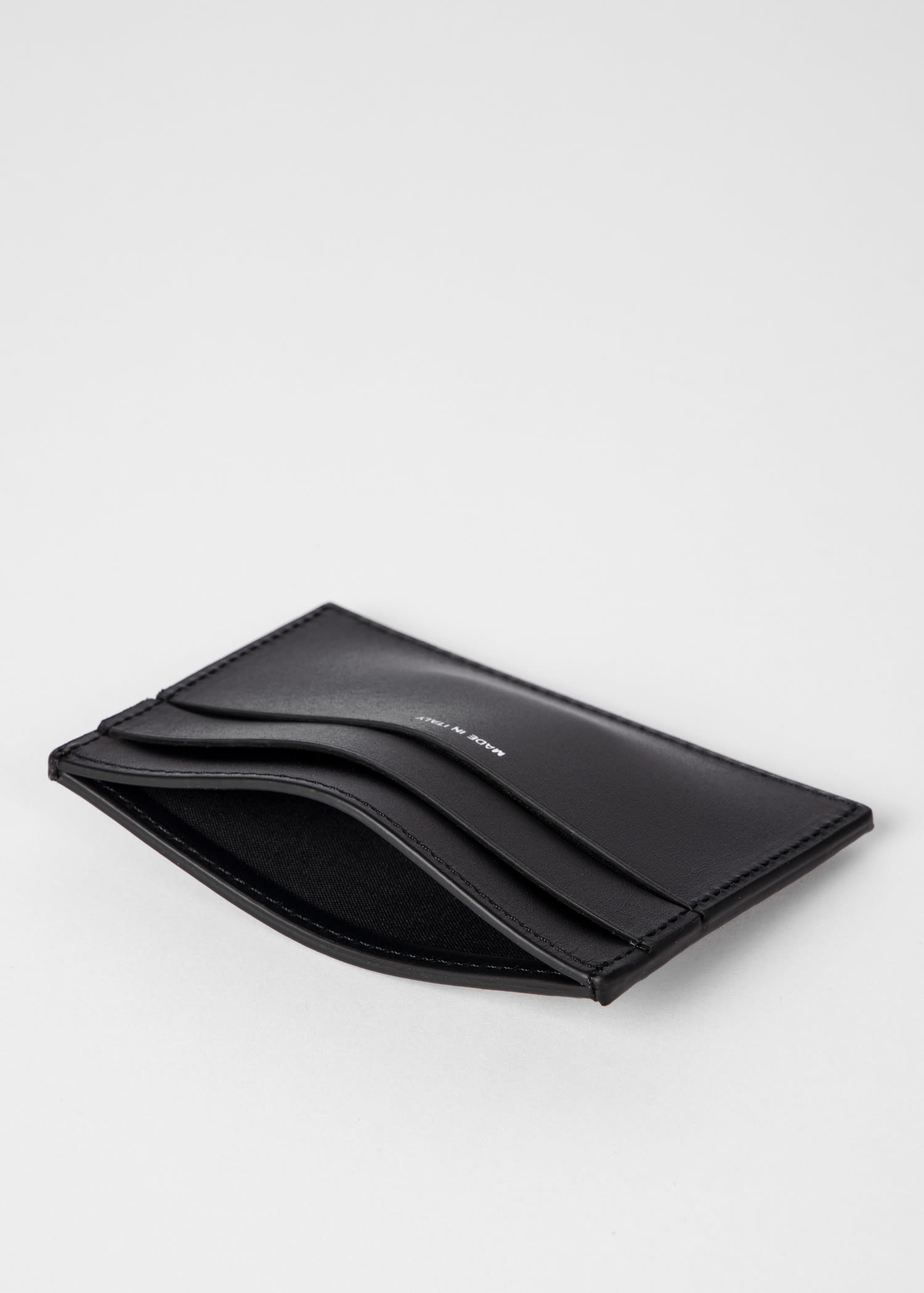 'Signature Stripe' Credit Card Holder - 4