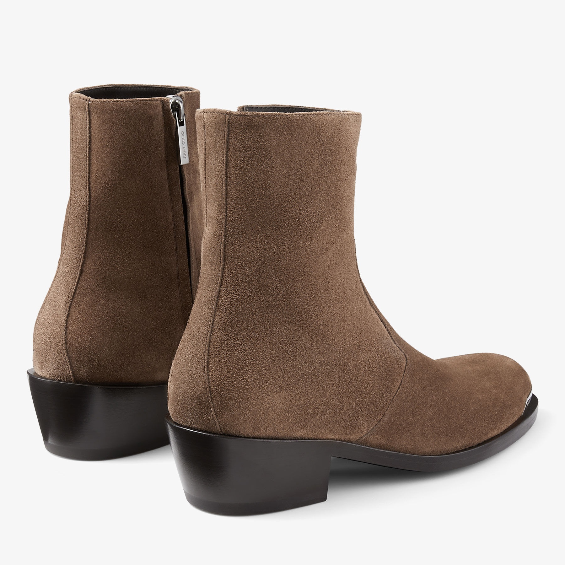 Sammy/M
Oak Velvet Suede Ankle Boots - 4