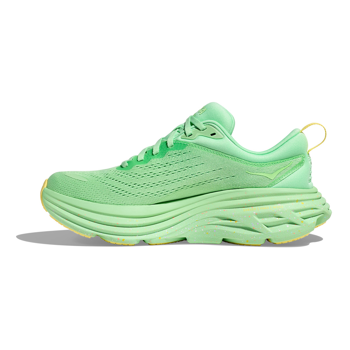 Hoka Bondi 8 - Lime Glow - Lemonade - 2