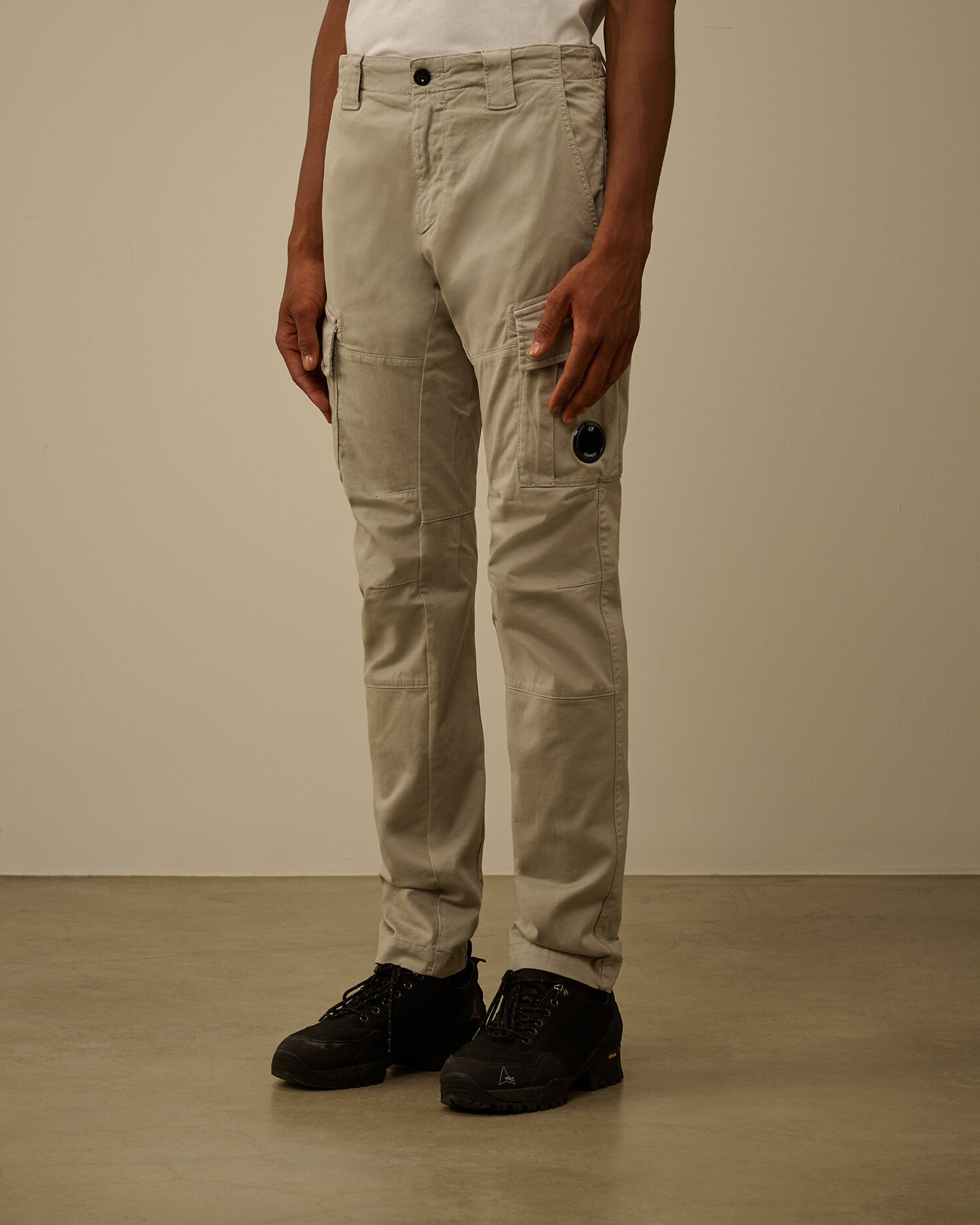 Stretch Sateen Ergonomic Lens Cargo Pants - 3