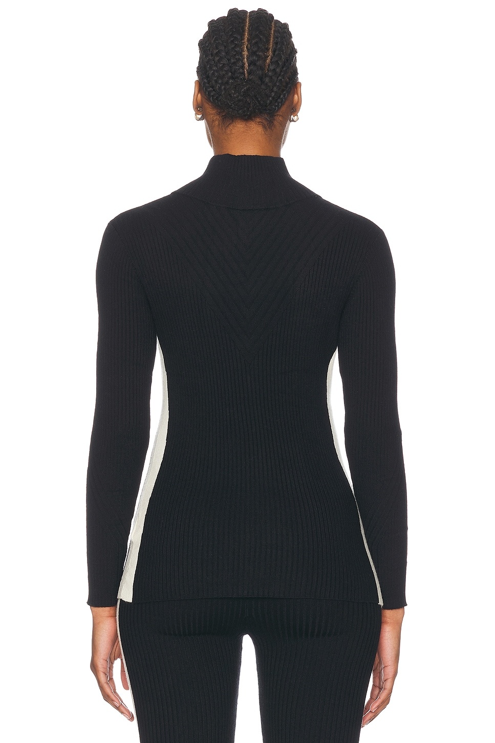 Demi Half Zip Knit Top - 4