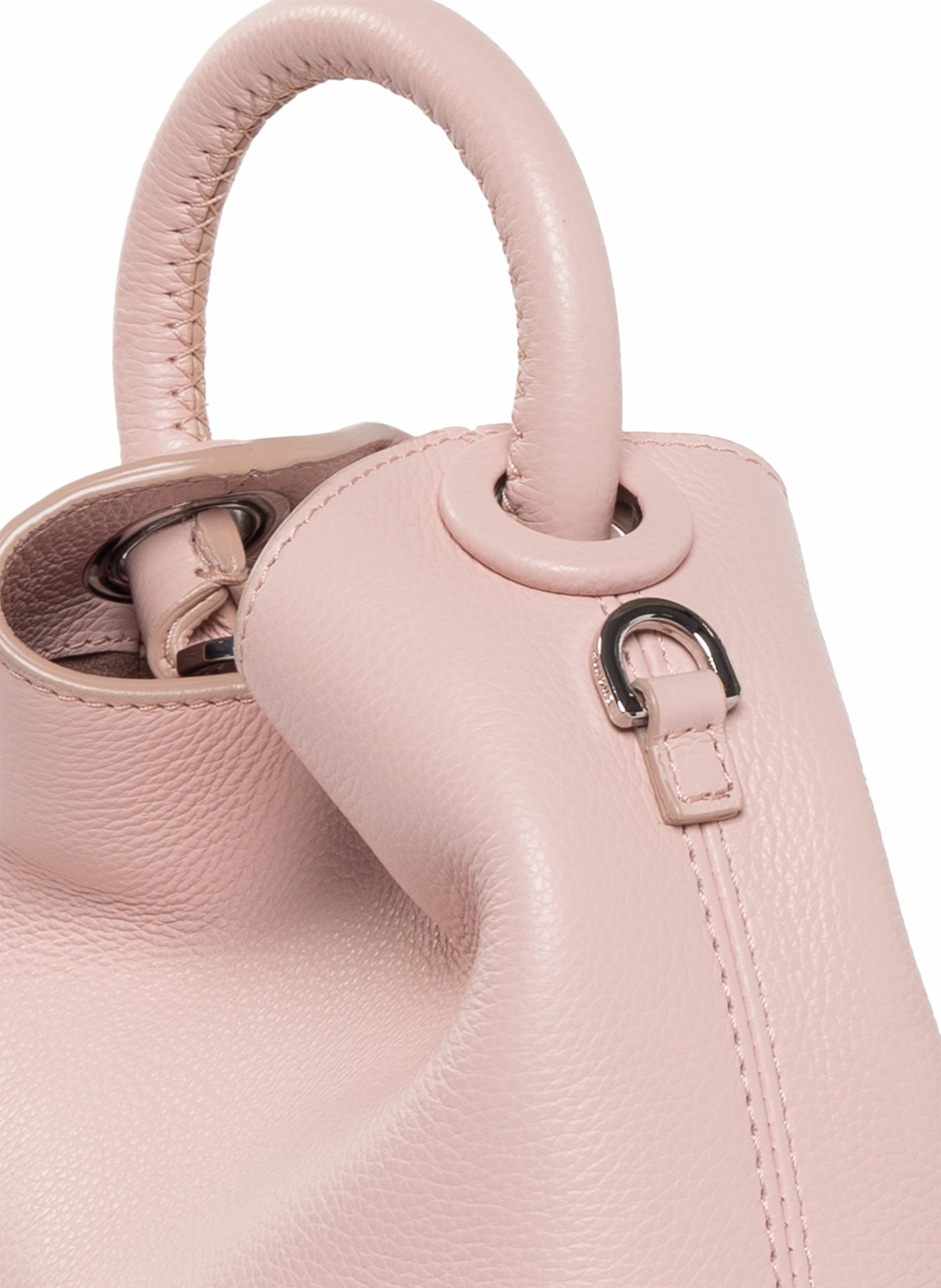 Madeleine Pebbled Leather Pink - 4