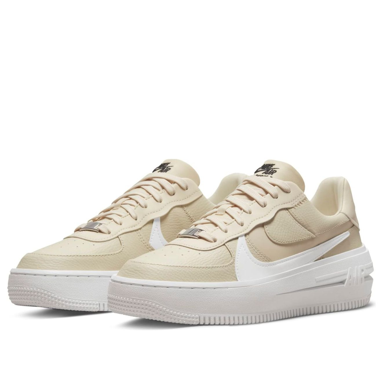 (WMNS) Nike Air Force 1 PLT.AF.ORM 'Fossil' DJ9946-200 - 3