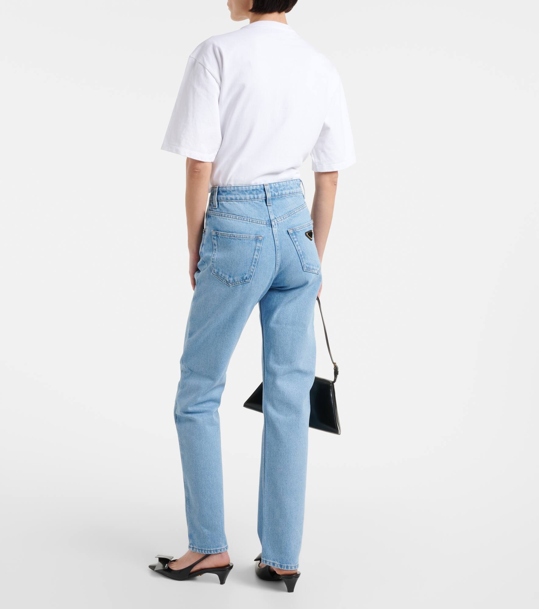 High-rise straight jeans - 3