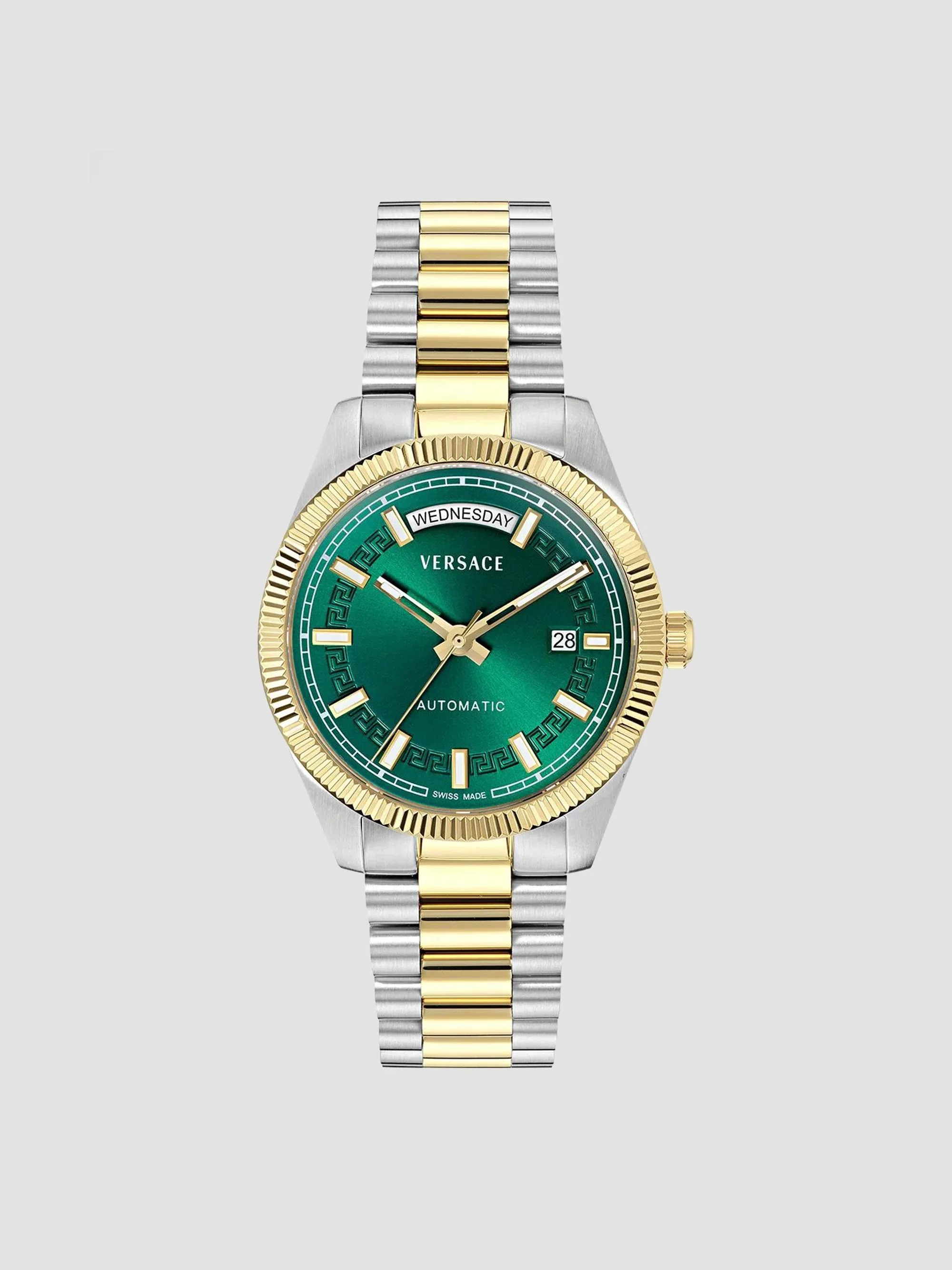 Men's Millenyium Two-Tone Stainless Steel Bracelet Watch/40MM - Green - 1