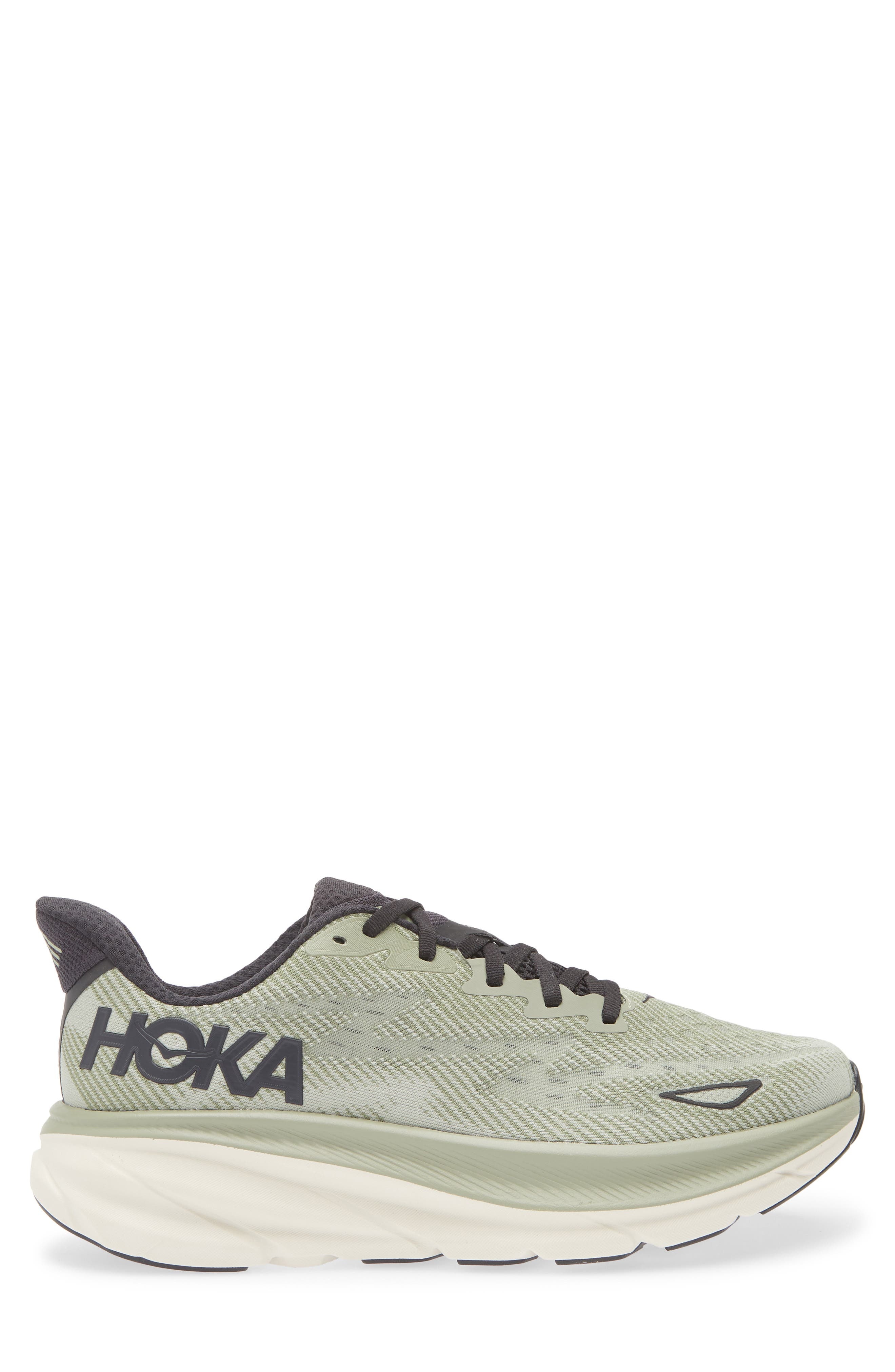 HOKA Clifton 9 Running Shoe in Sea Moss /Forest Lichen at Nordstrom - 3