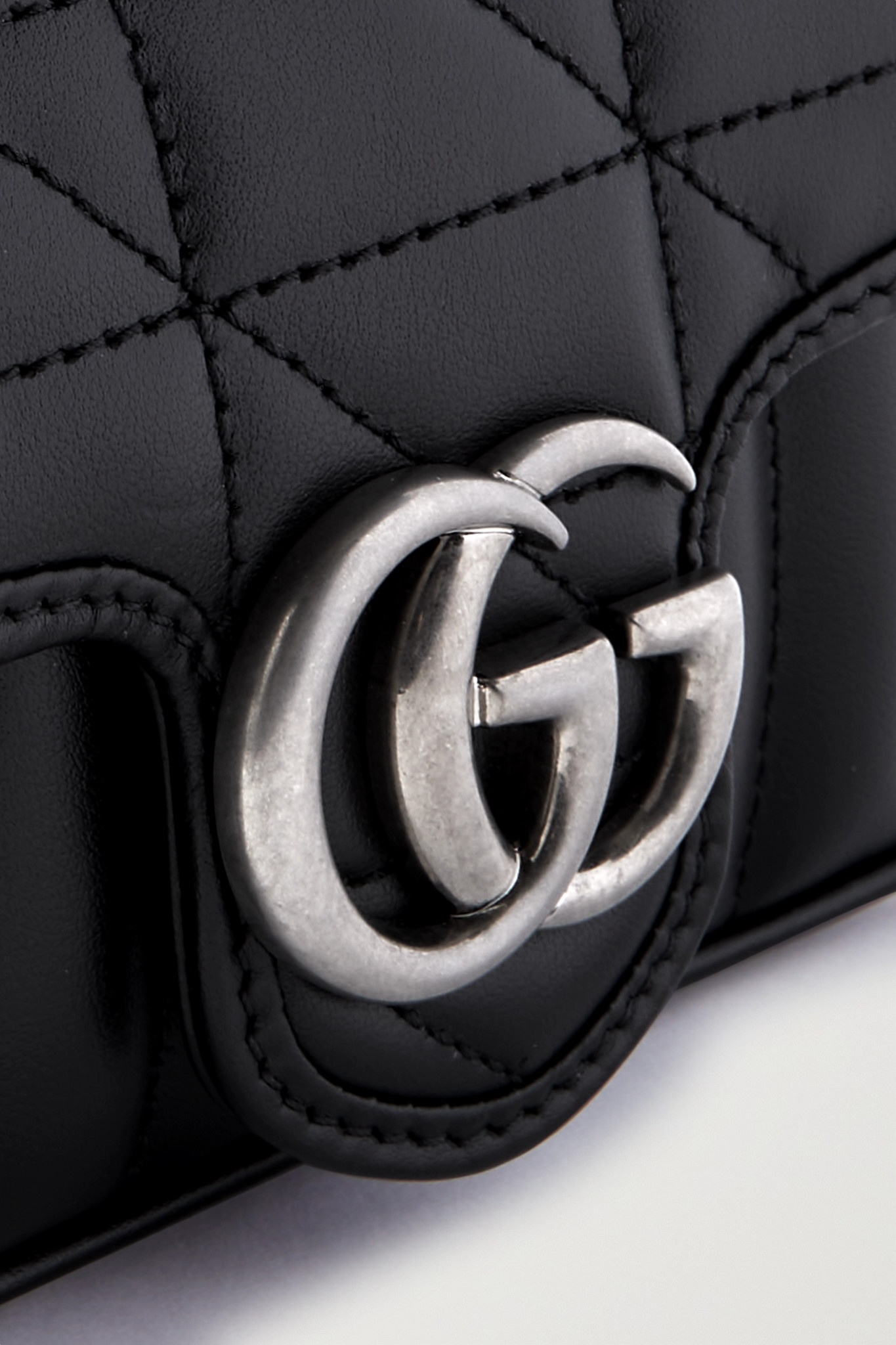 GG Marmont super mini quilted leather shoulder bag - 4