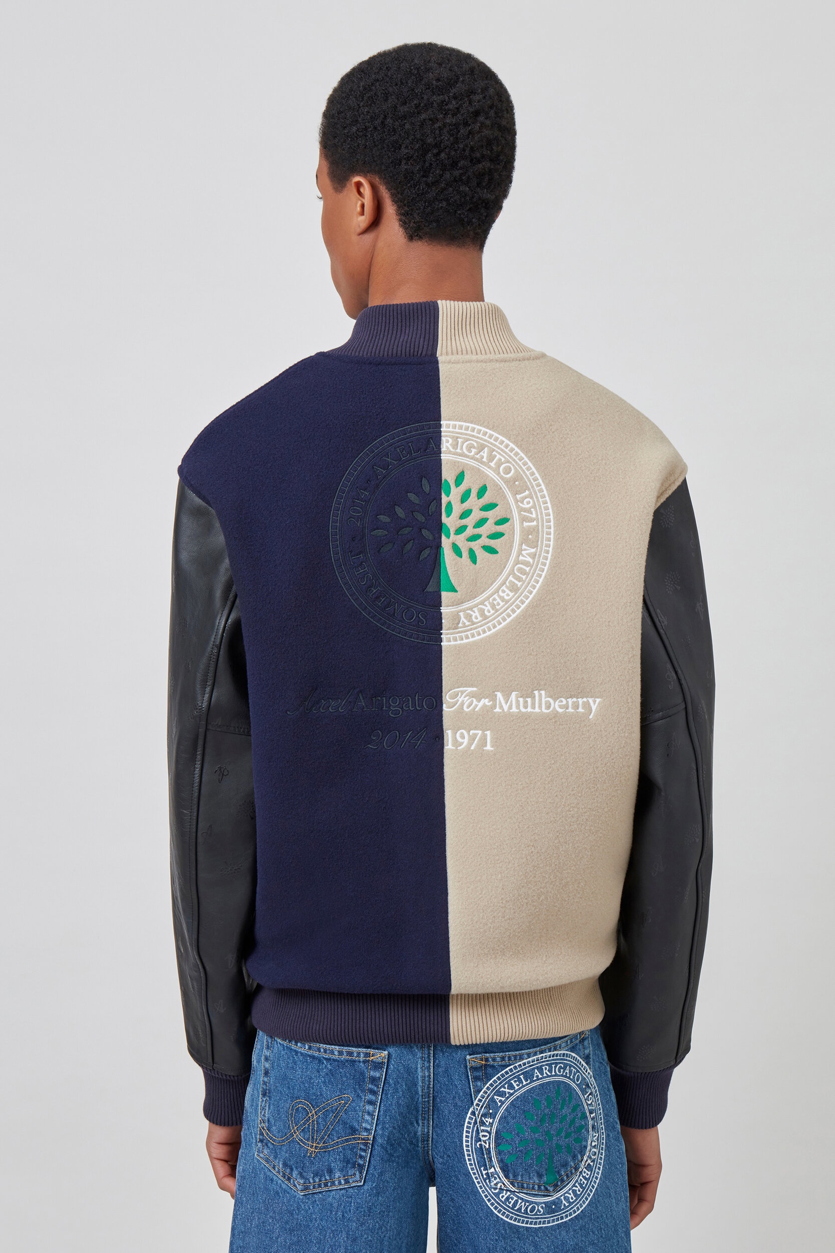 Axel Arigato: Green Varsity Bomber Jacket