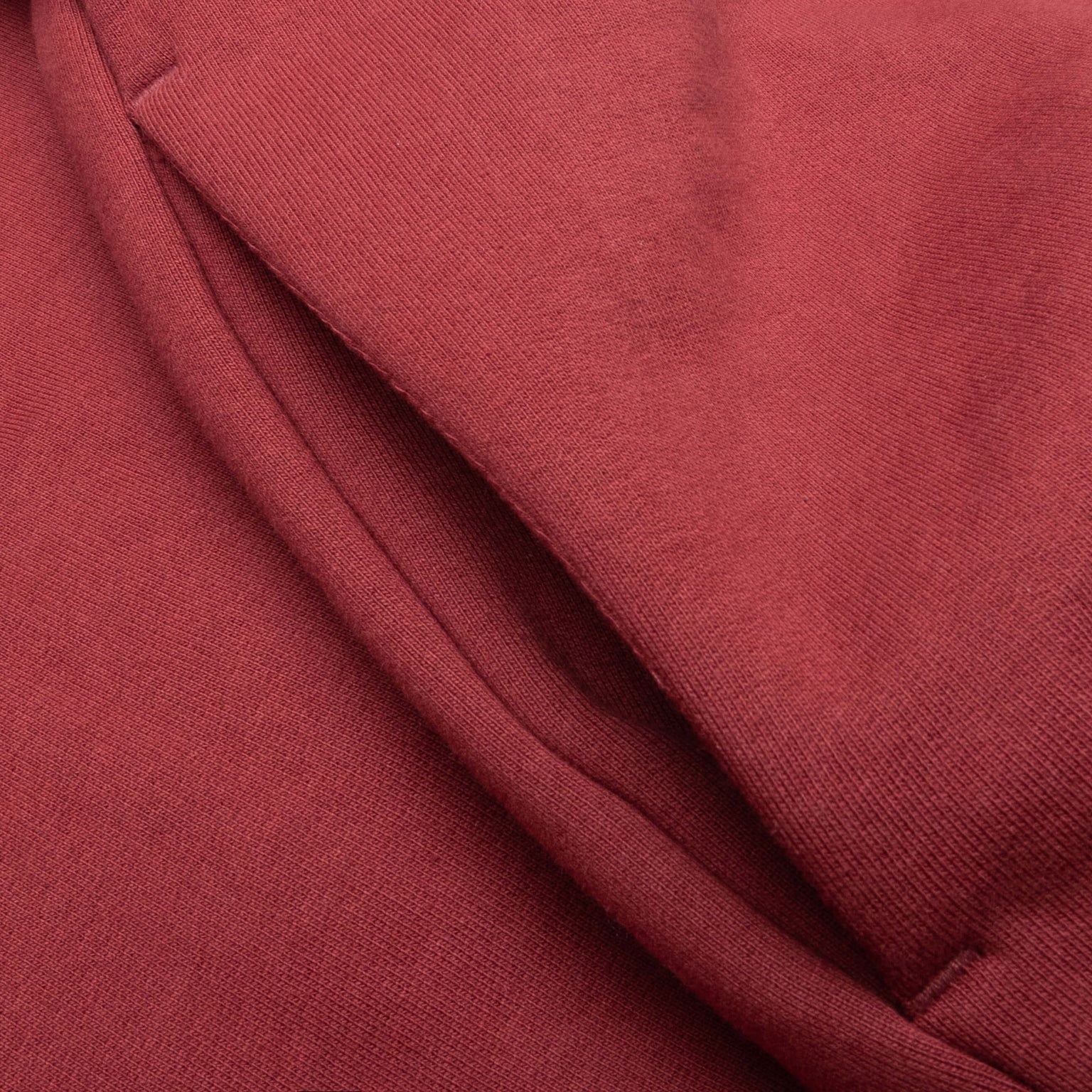 HEAVY FLEECE CREWNECK - CRIMSON - 4