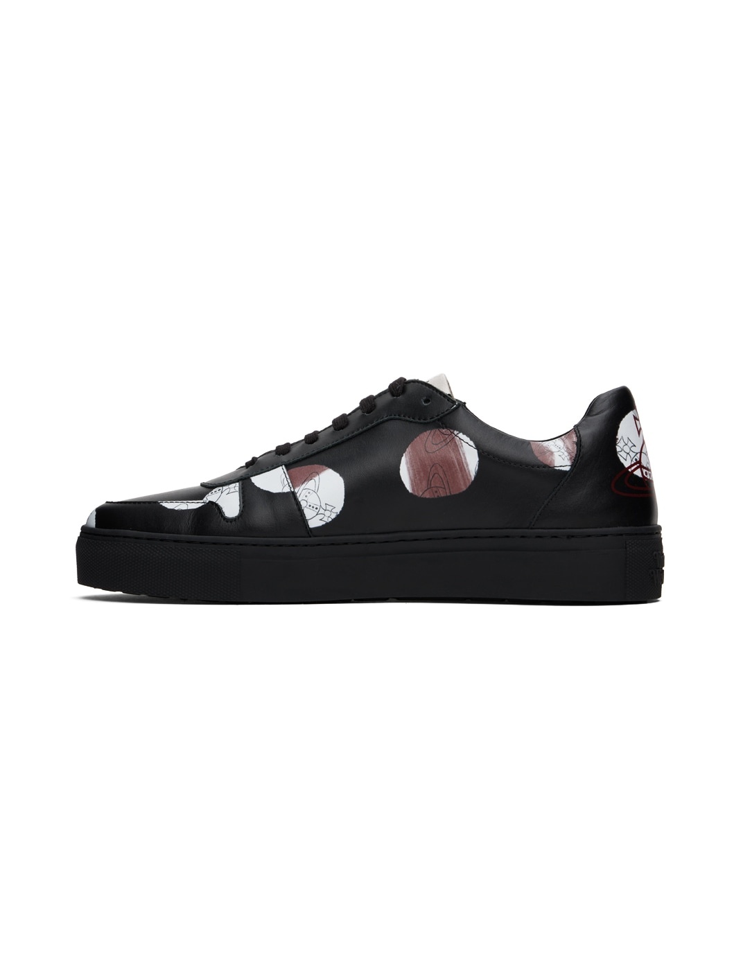 Black Classic Low Top Sneakers - 3