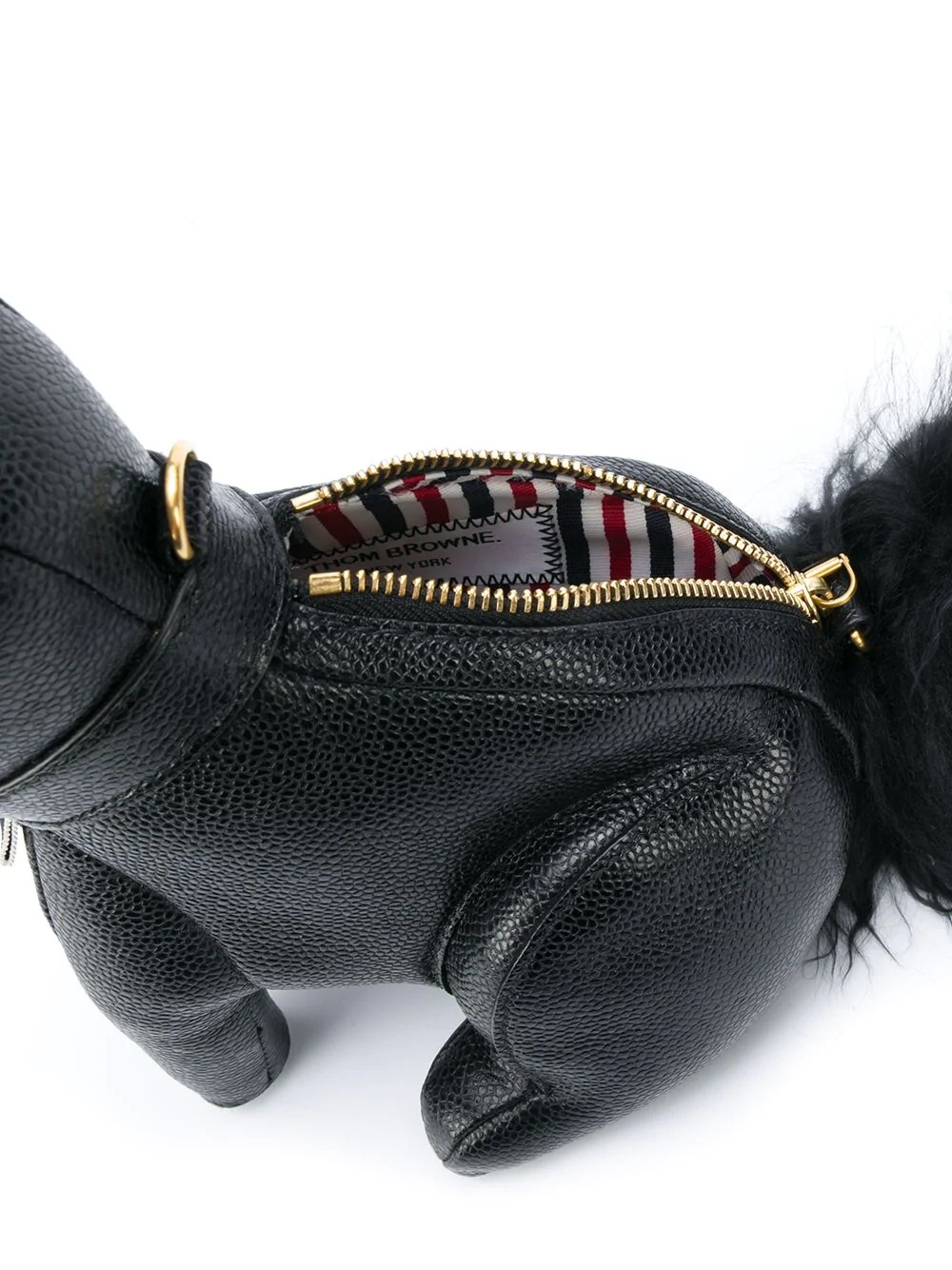 small Rabbit pebbled leather shoulder bag - 5