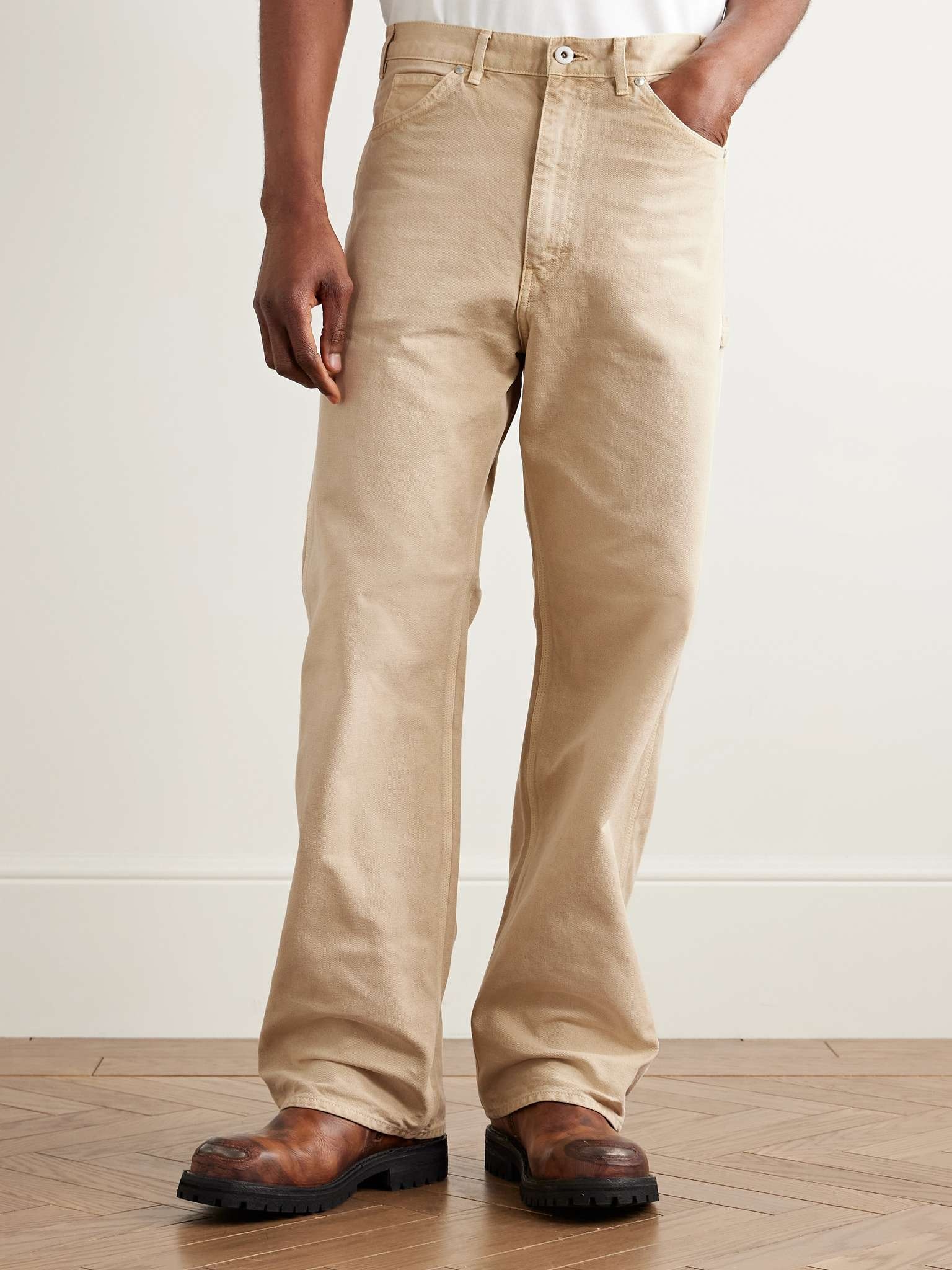 Duck Straight-Leg Garment-Dyed Jeans - 3