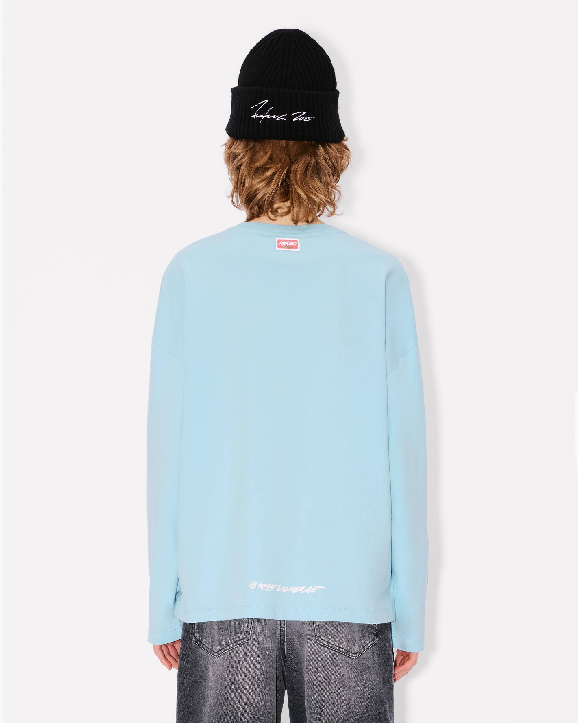 'Kenzo x Futura 2000' loose long sleeve T-shirt in cotton - 4