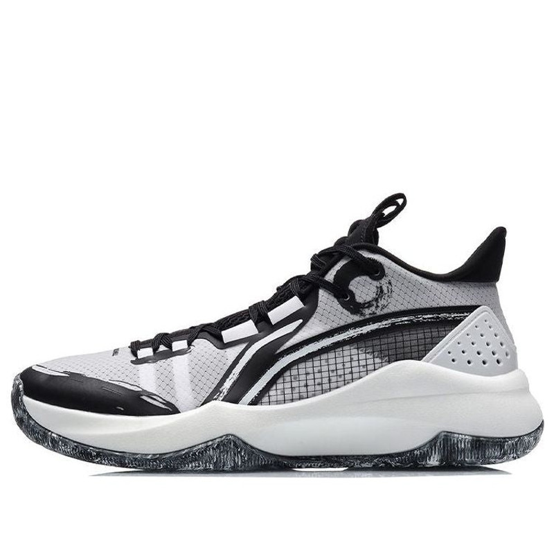 Li-Ning Combat Low 'Black White' ABPR027-3 - 1
