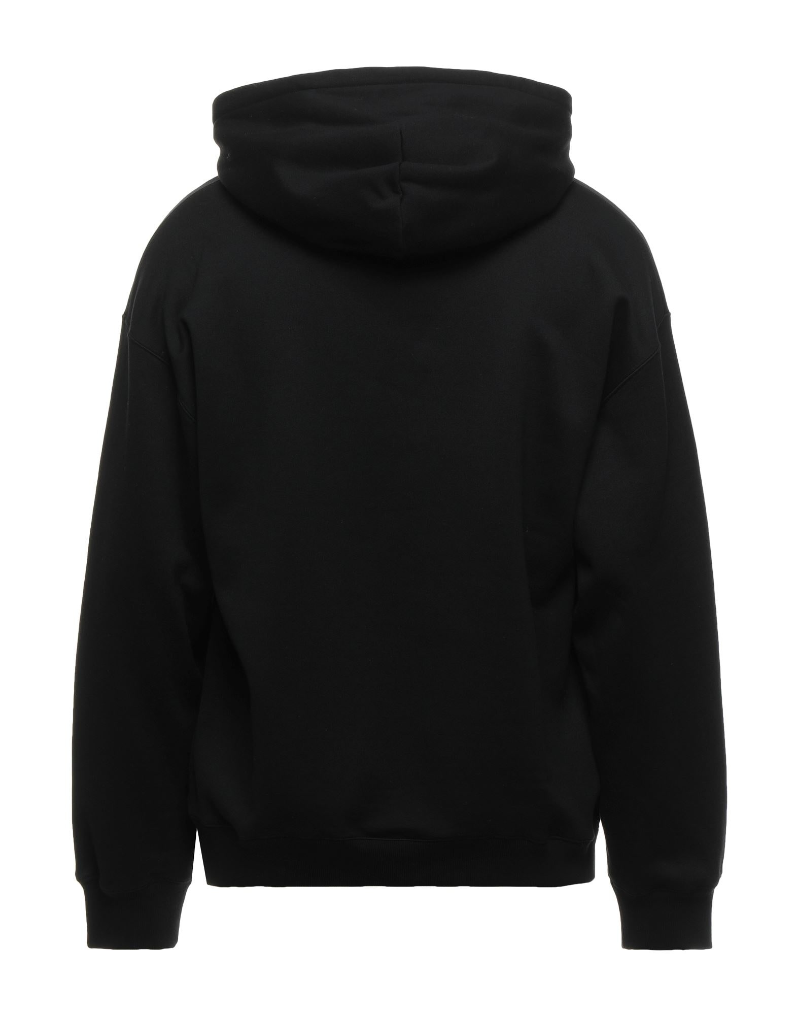 Black Men's Hooded Sweatshirt - 2