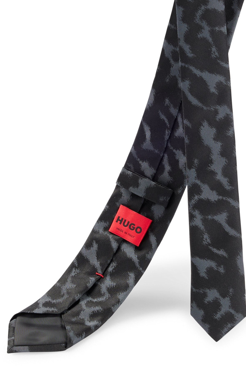 SILK TIE WITH JACQUARD PATTERN 5