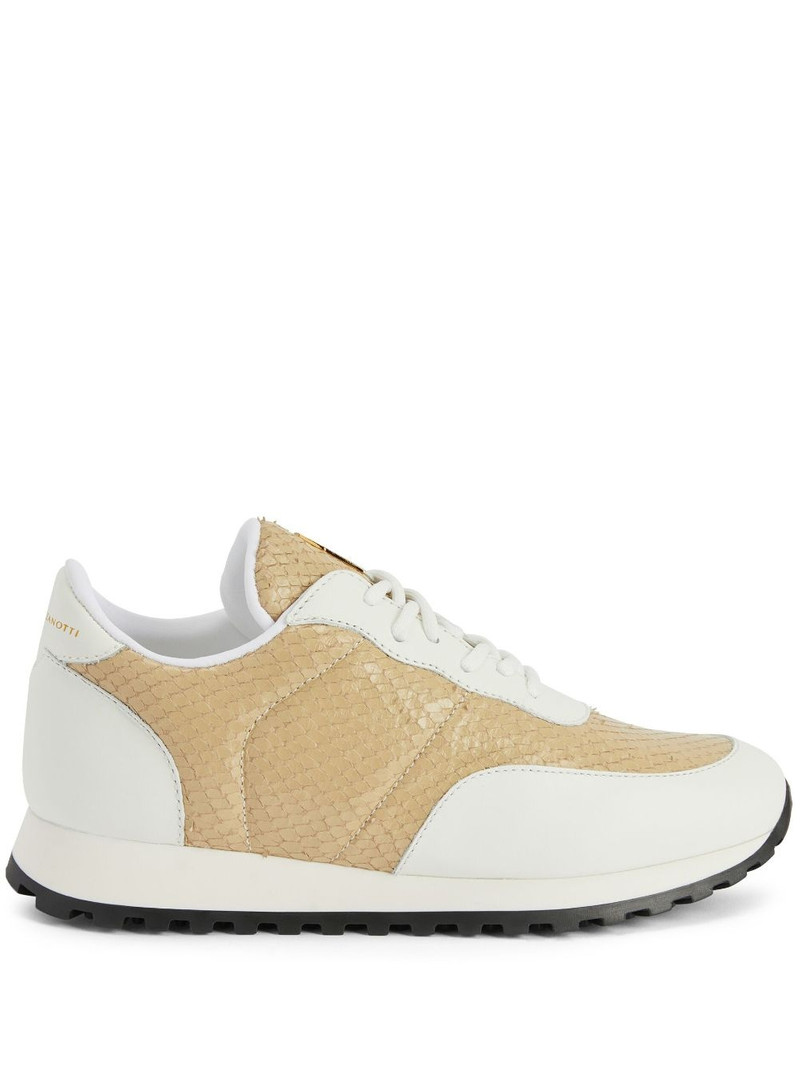 Jimi leather low-top sneakers 1