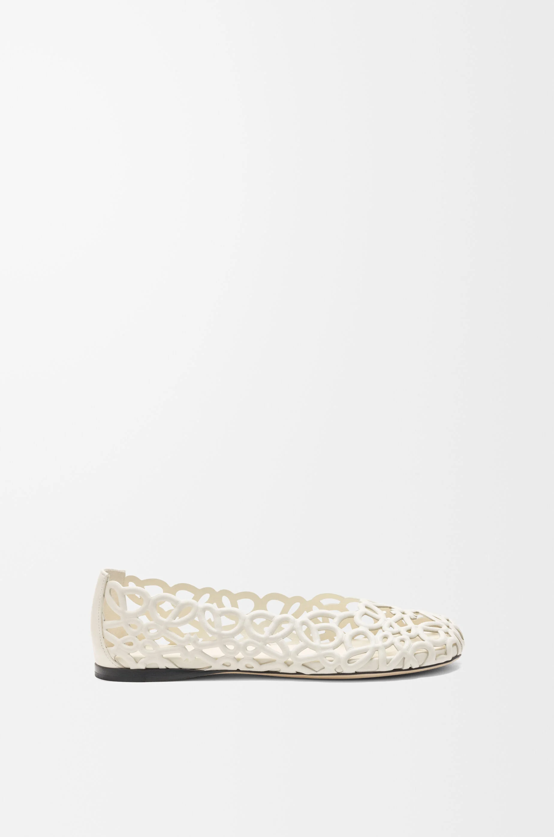 Petal Anagram ballerina in lambskin - 1