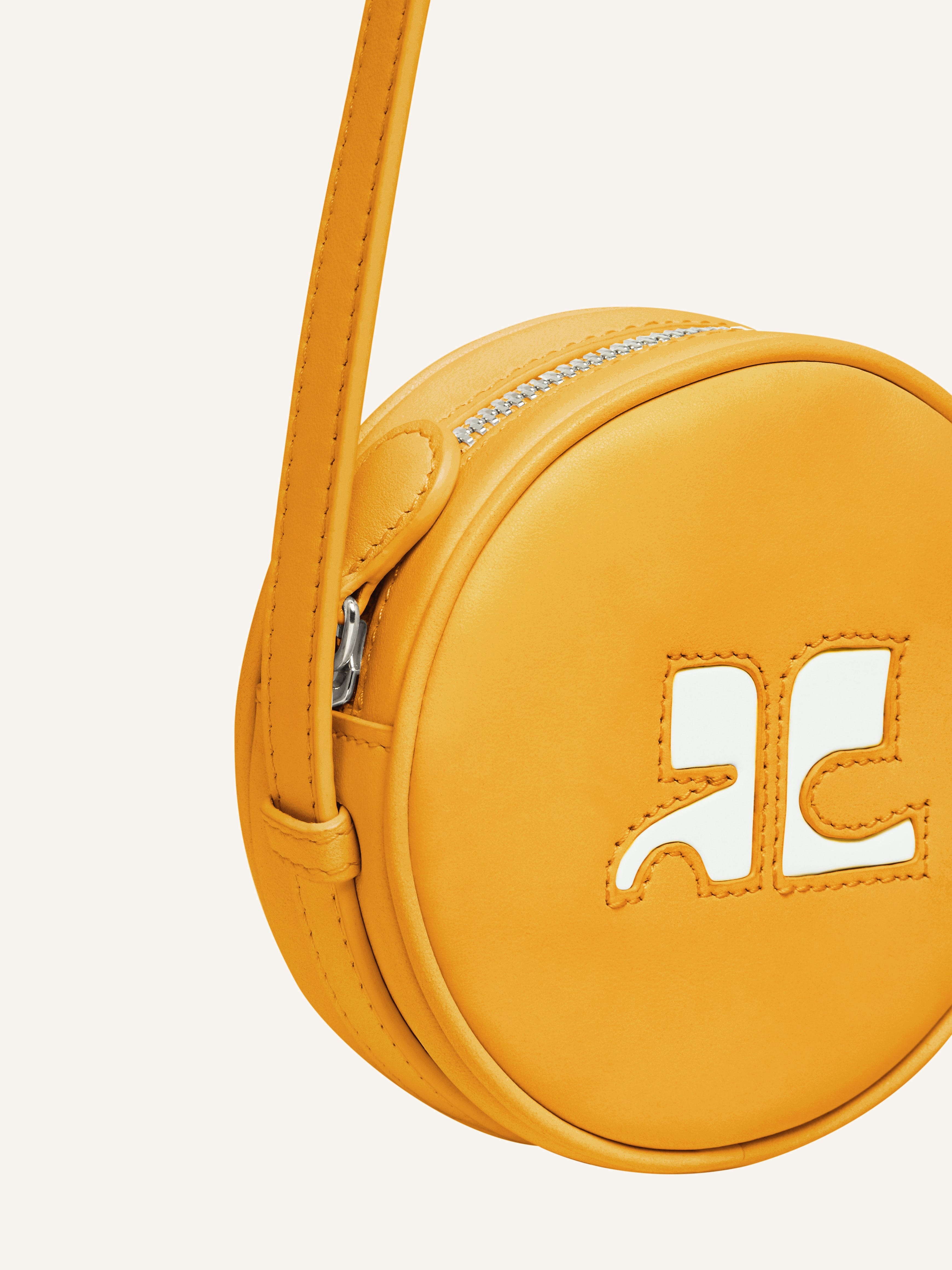 REEDITION LEATHER CIRCLE BAG - 4