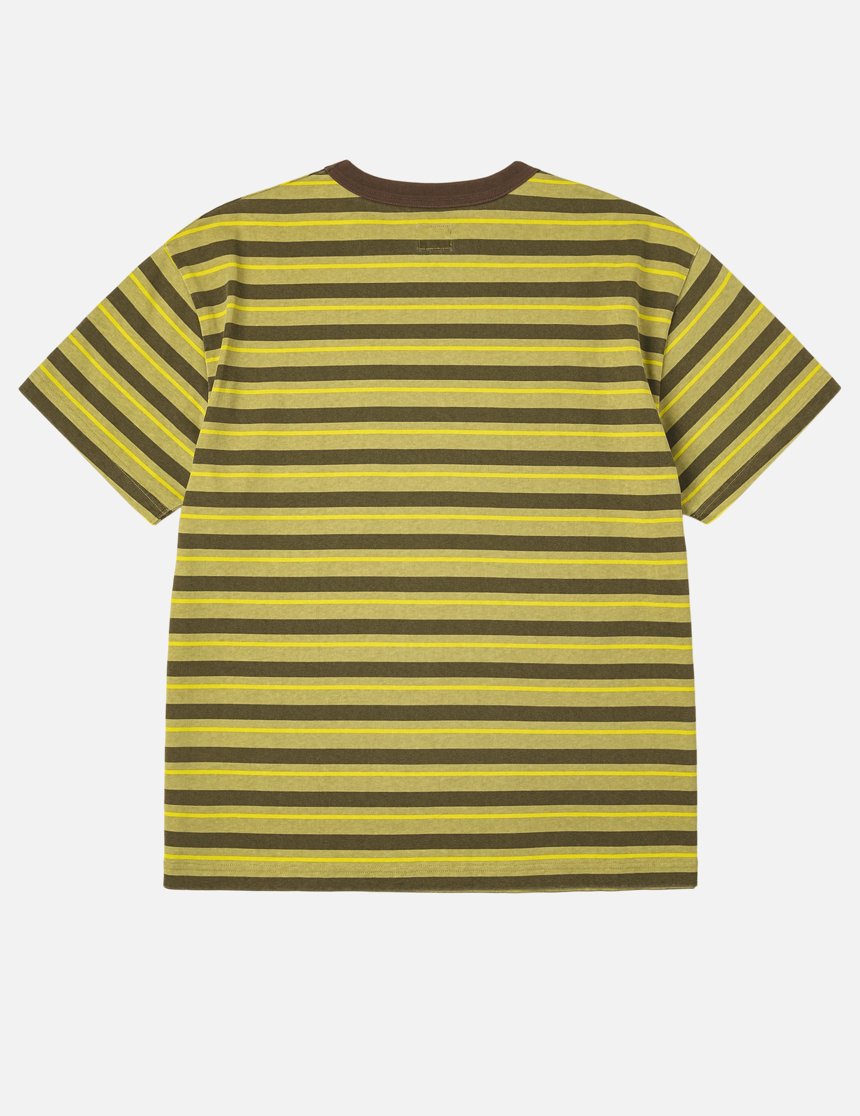Seagull Appliqué Relax Fit Stripe T-Shirt - 2