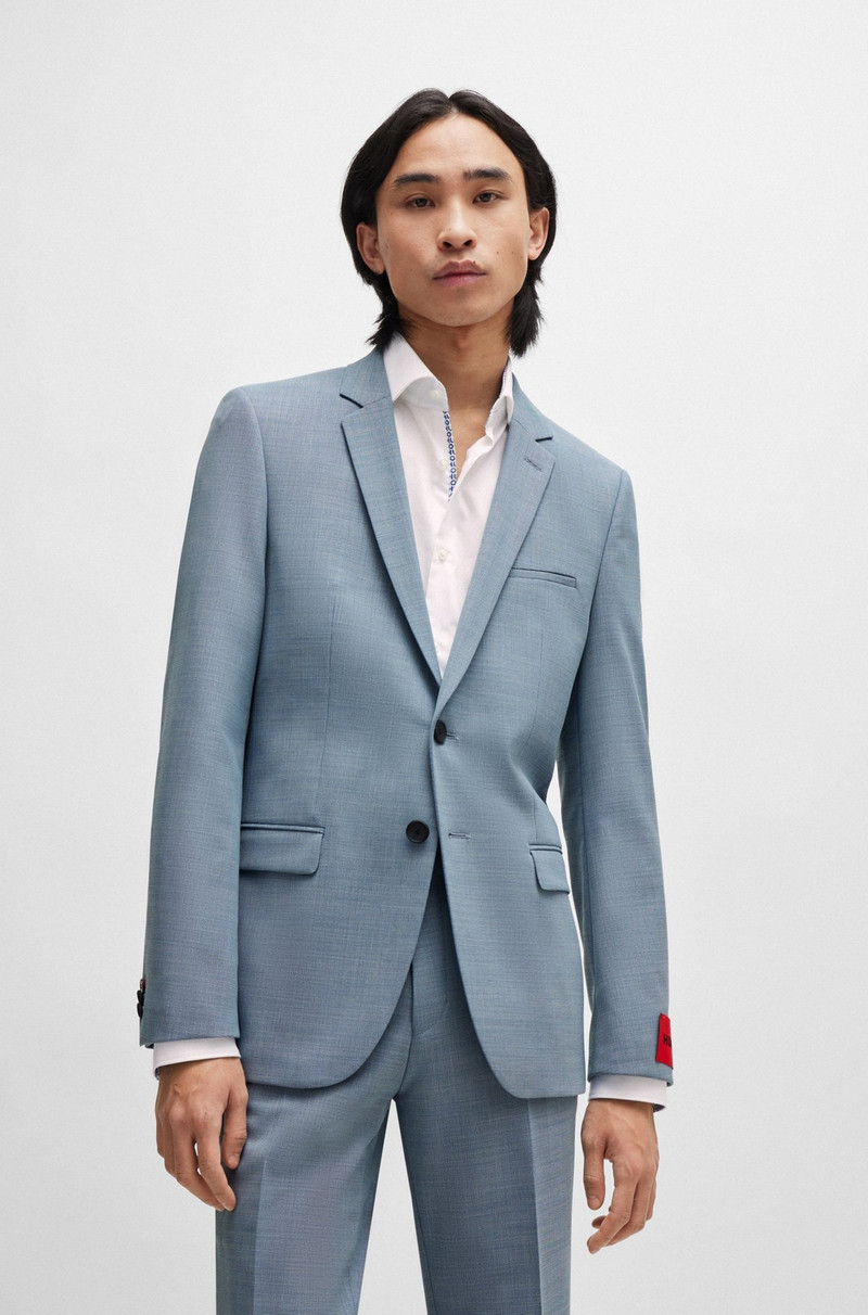 EXTRA-SLIM-FIT JACKET IN PERFORMANCE-STRETCH PATTERNED CLOTH 2